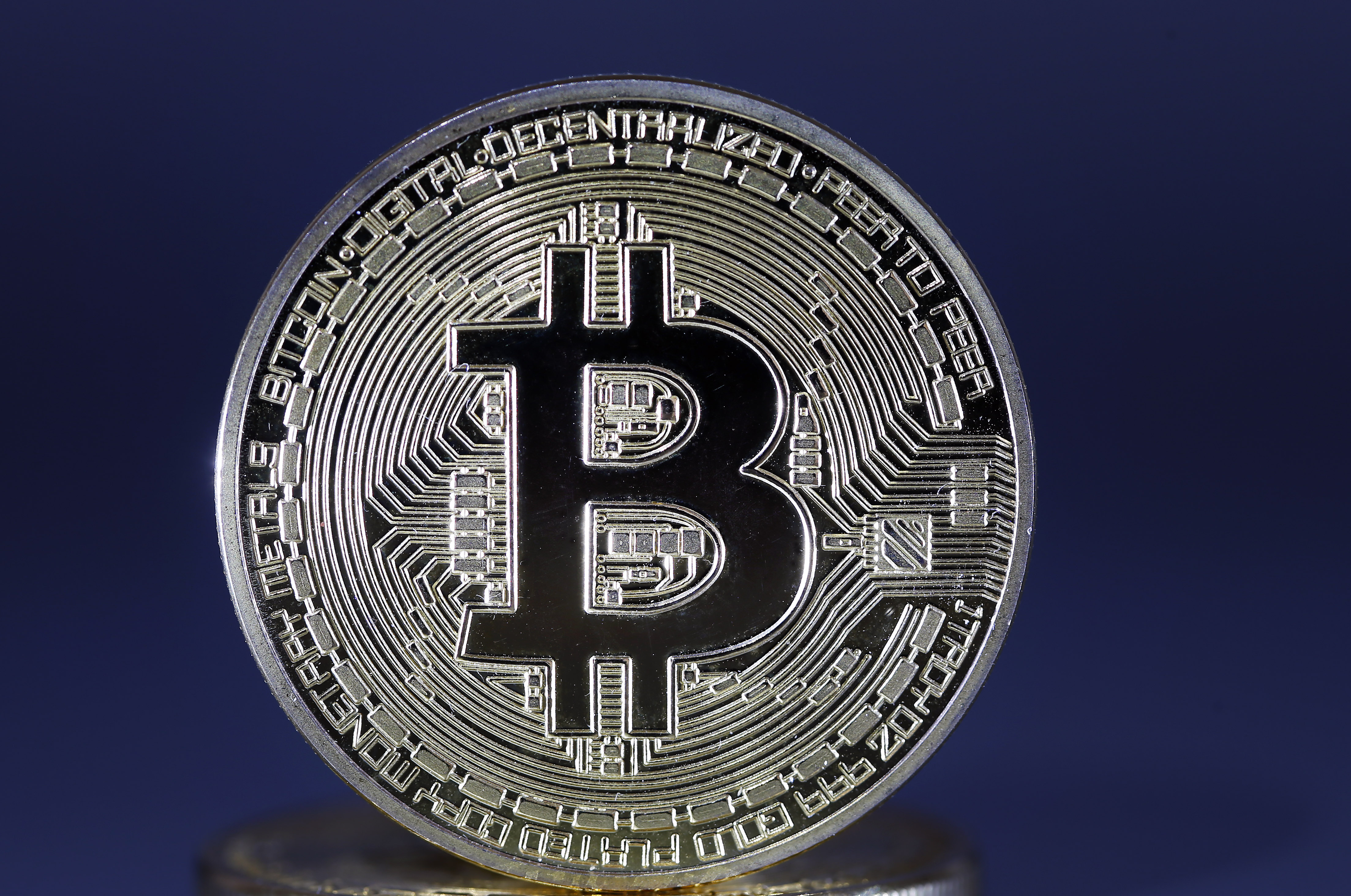 Bitcoin Cryptocurrency Value : Illustration
