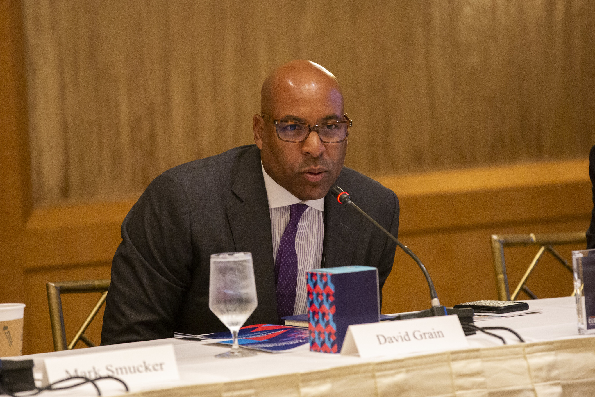 David Grain, managing director and CEO of Grain Management, speaking at the 2019 Fortune CEO Initiative in New York City on June 10, 2019.