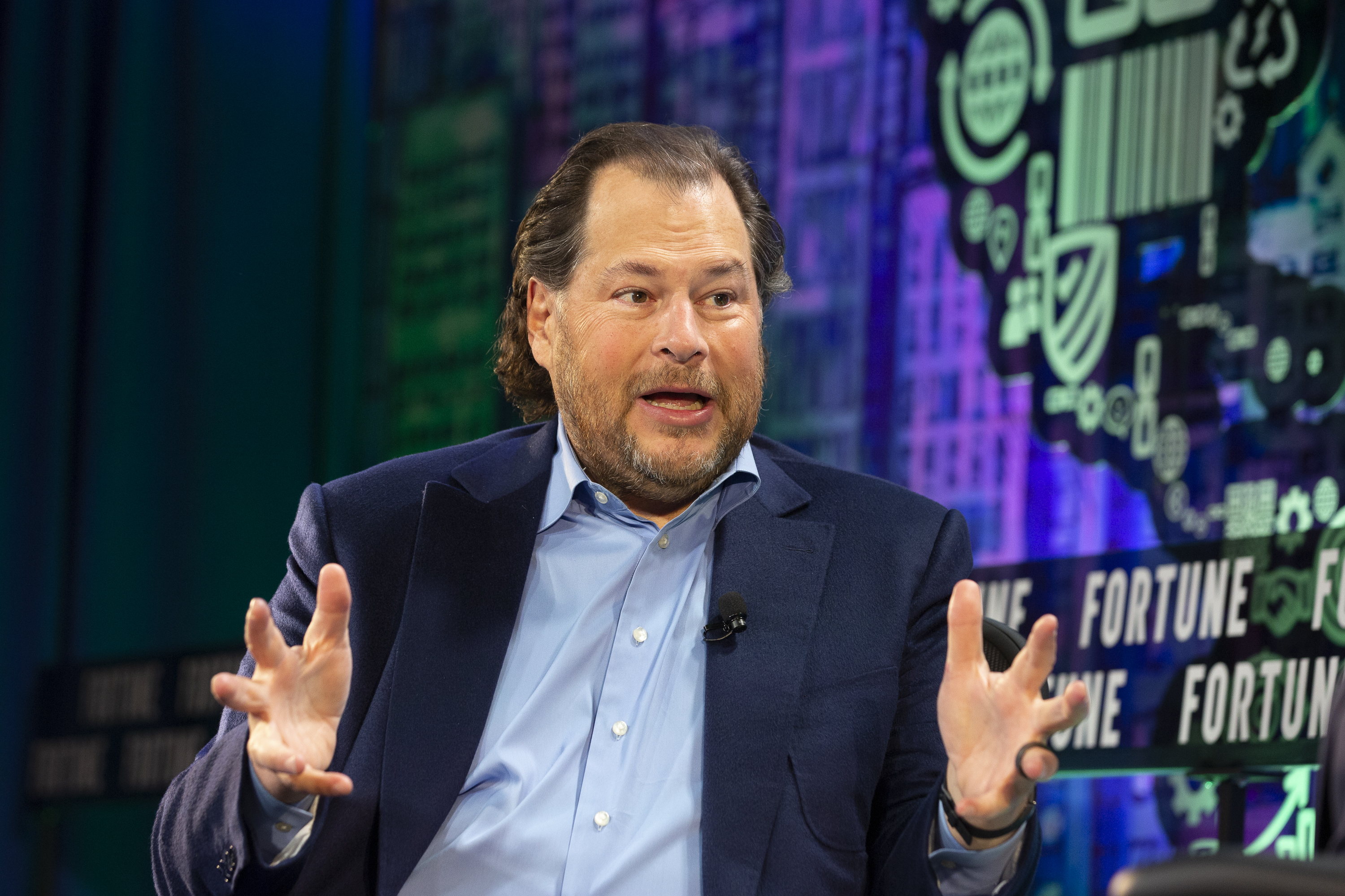 Salesforce CEO Marc Benioff said wellness outshone high performance during the pandemic.