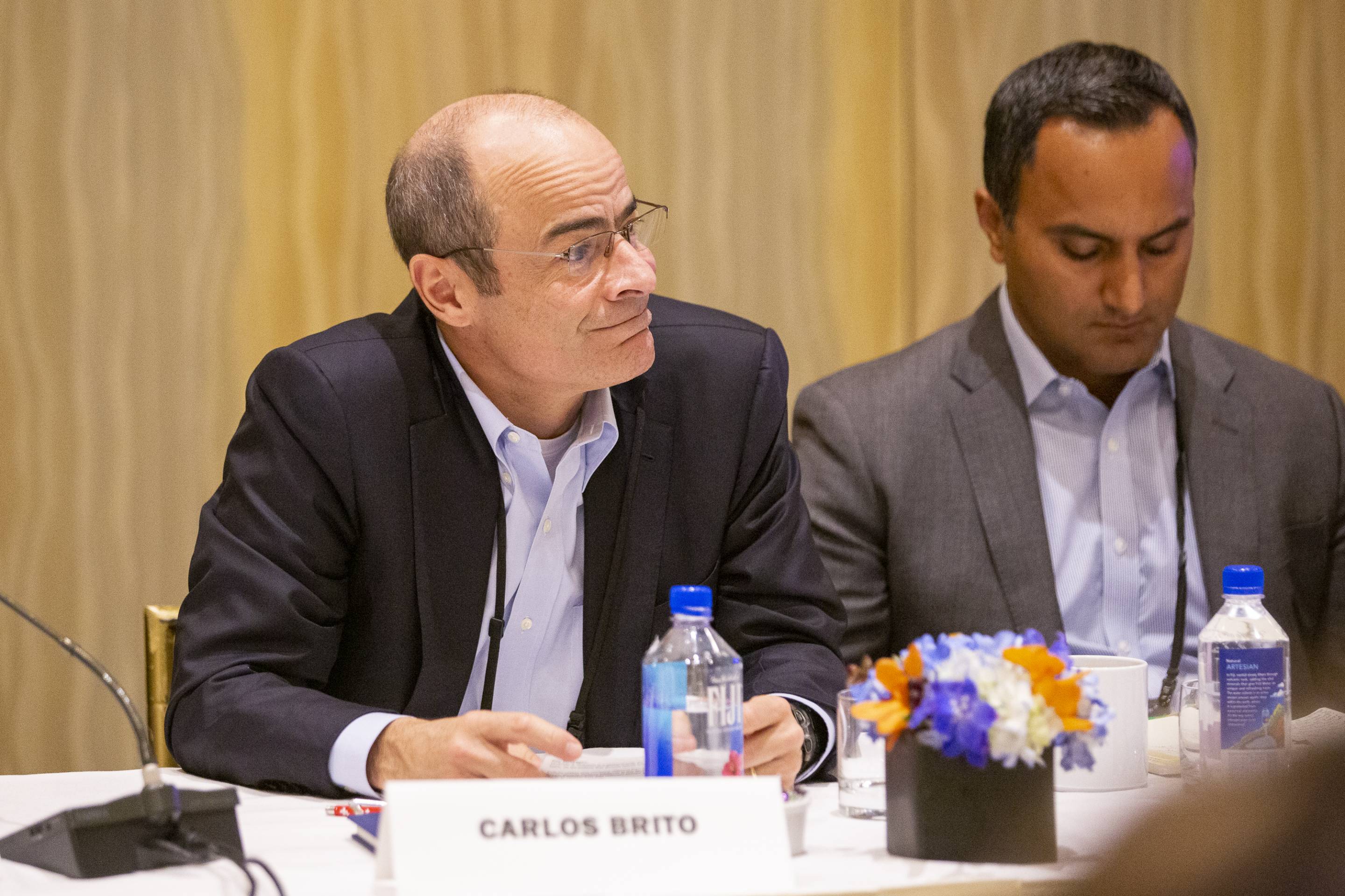 Carlos Brito, CEO of Anheuser-Busch InBev, speaks at the Fortune CEO Initiative on Tuesday, June 11, 2019, in New York City.