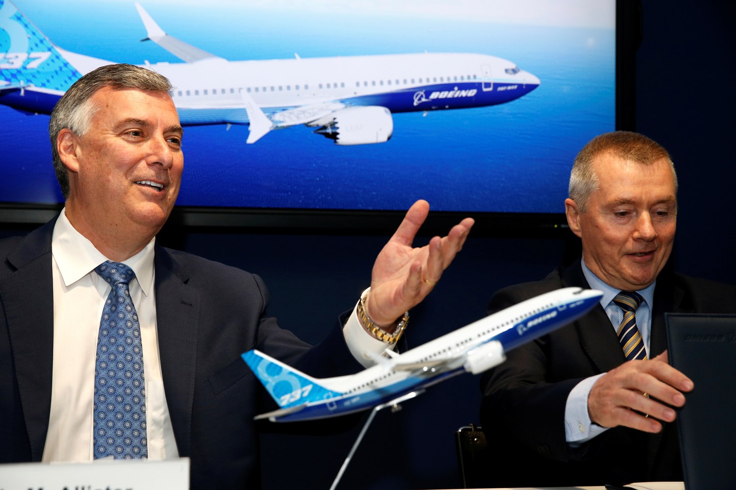 Boeing-IAG-Paris Air Show-Boeing 737 Max