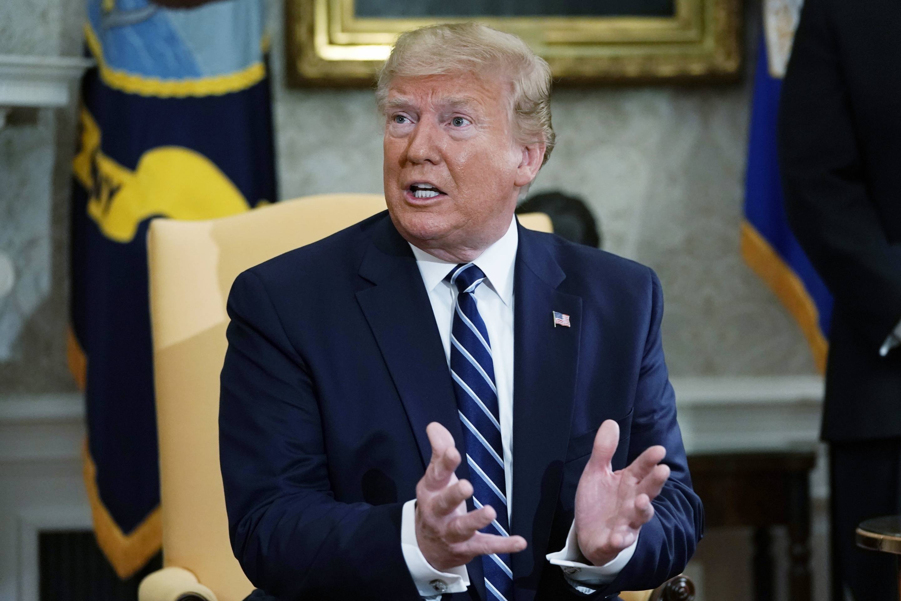 President Donald Trump Meets With Canadian Prime Minister Justin Trudeau At The White House