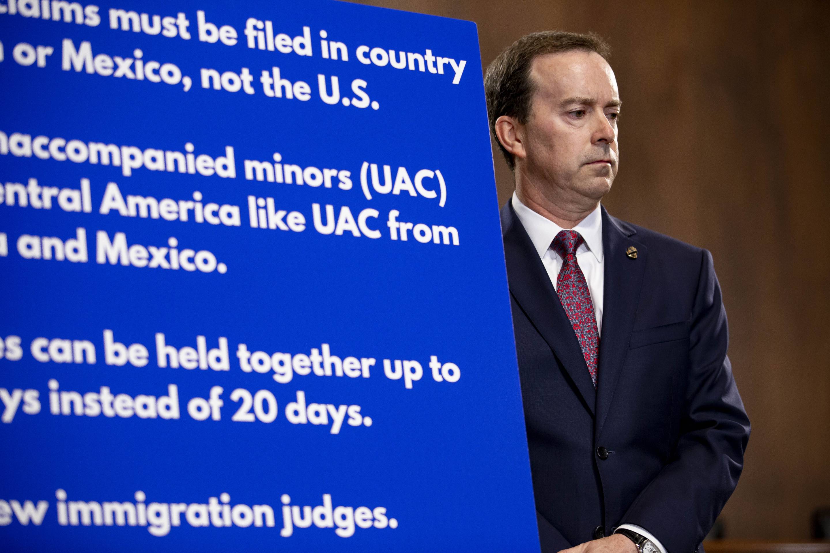 Sen. Lindsey Graham Holds A Press Conference On The Crisis At The Border
