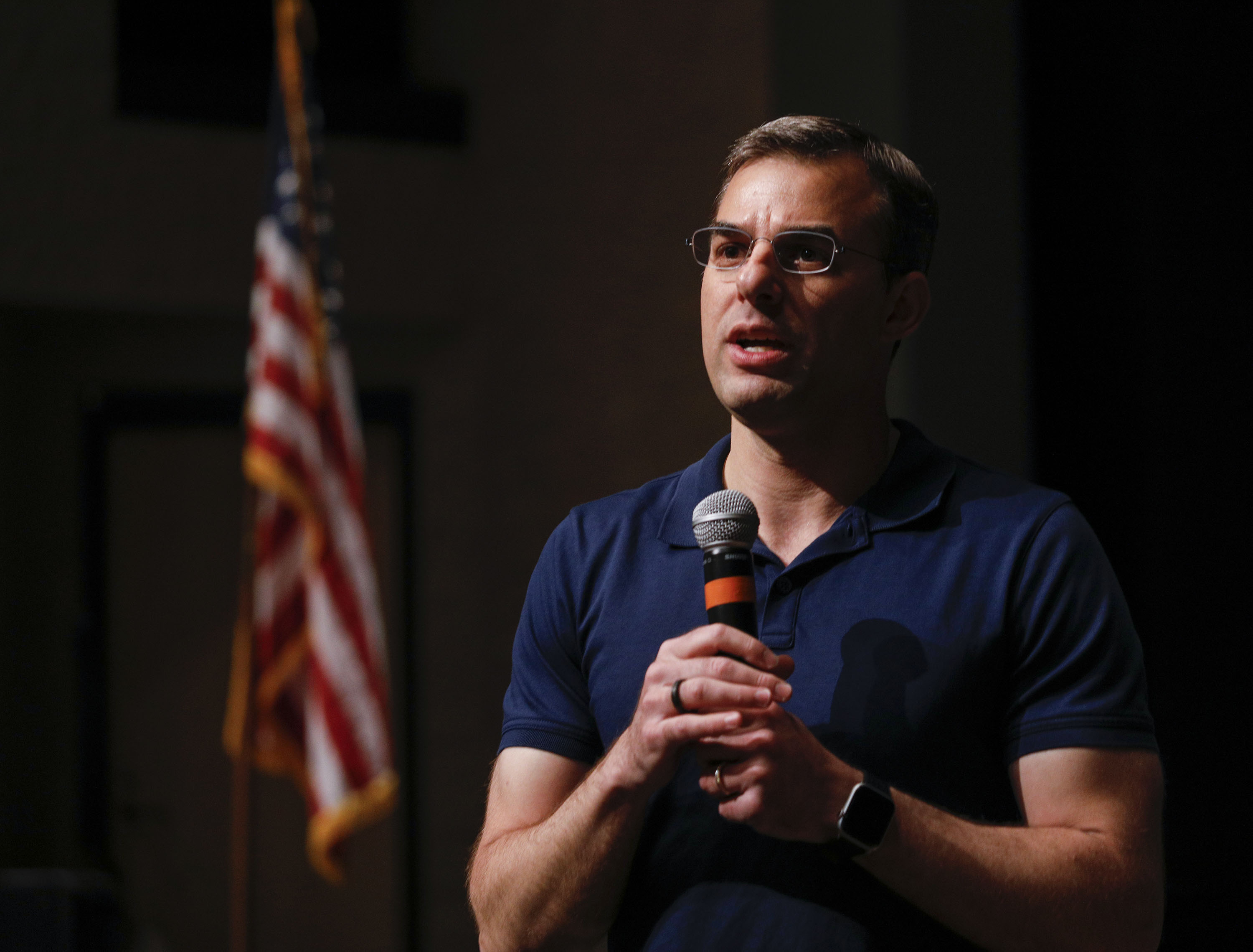 U.S. Rep. Justin Amash (R-MI) Holds Town Hall In Grand Rapids, Michigan