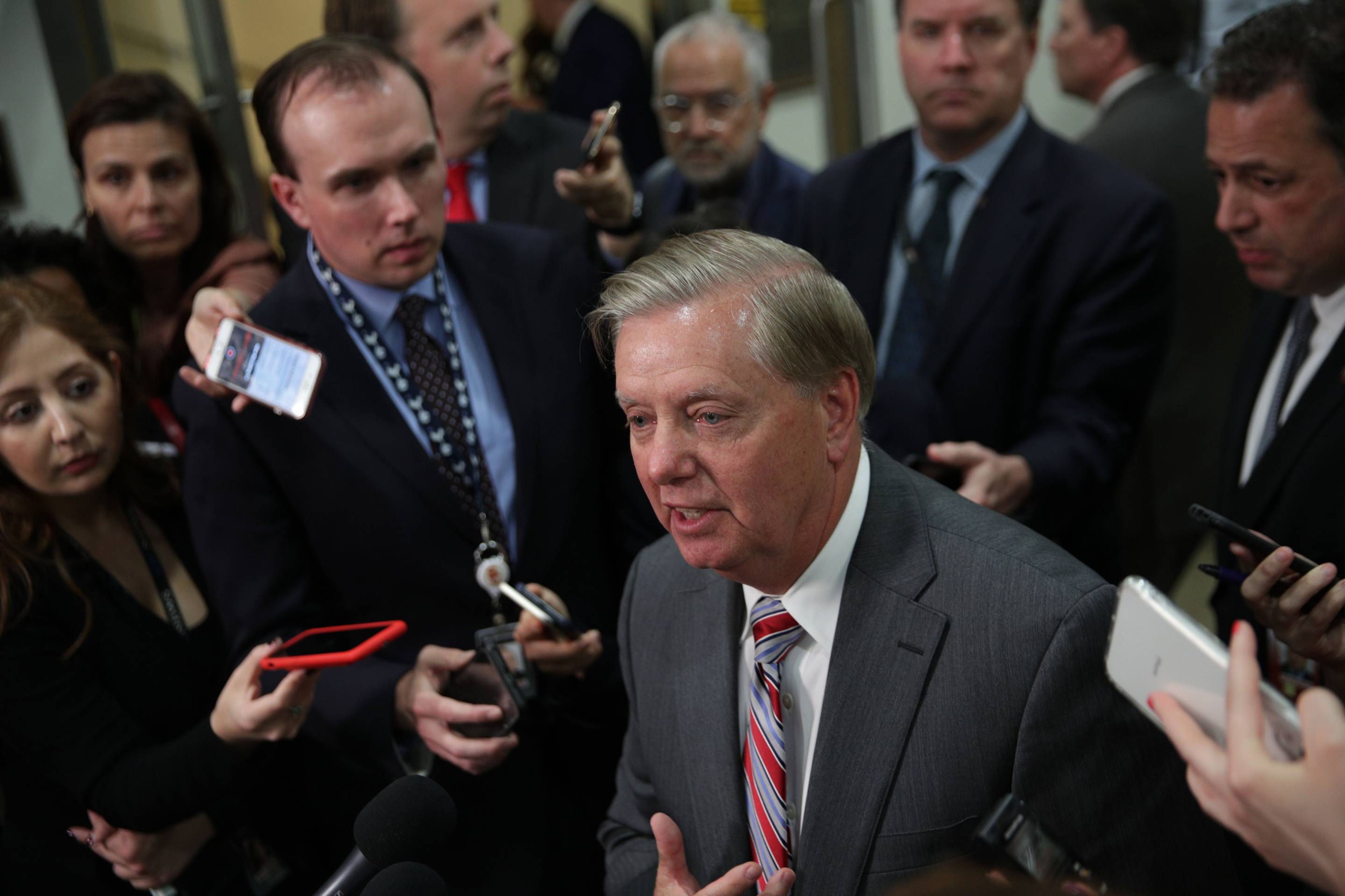Lawmakers Receive Classified Briefing On Iran From Sec. Of State Pompeo And And Acting Defense Sec. Shanahan