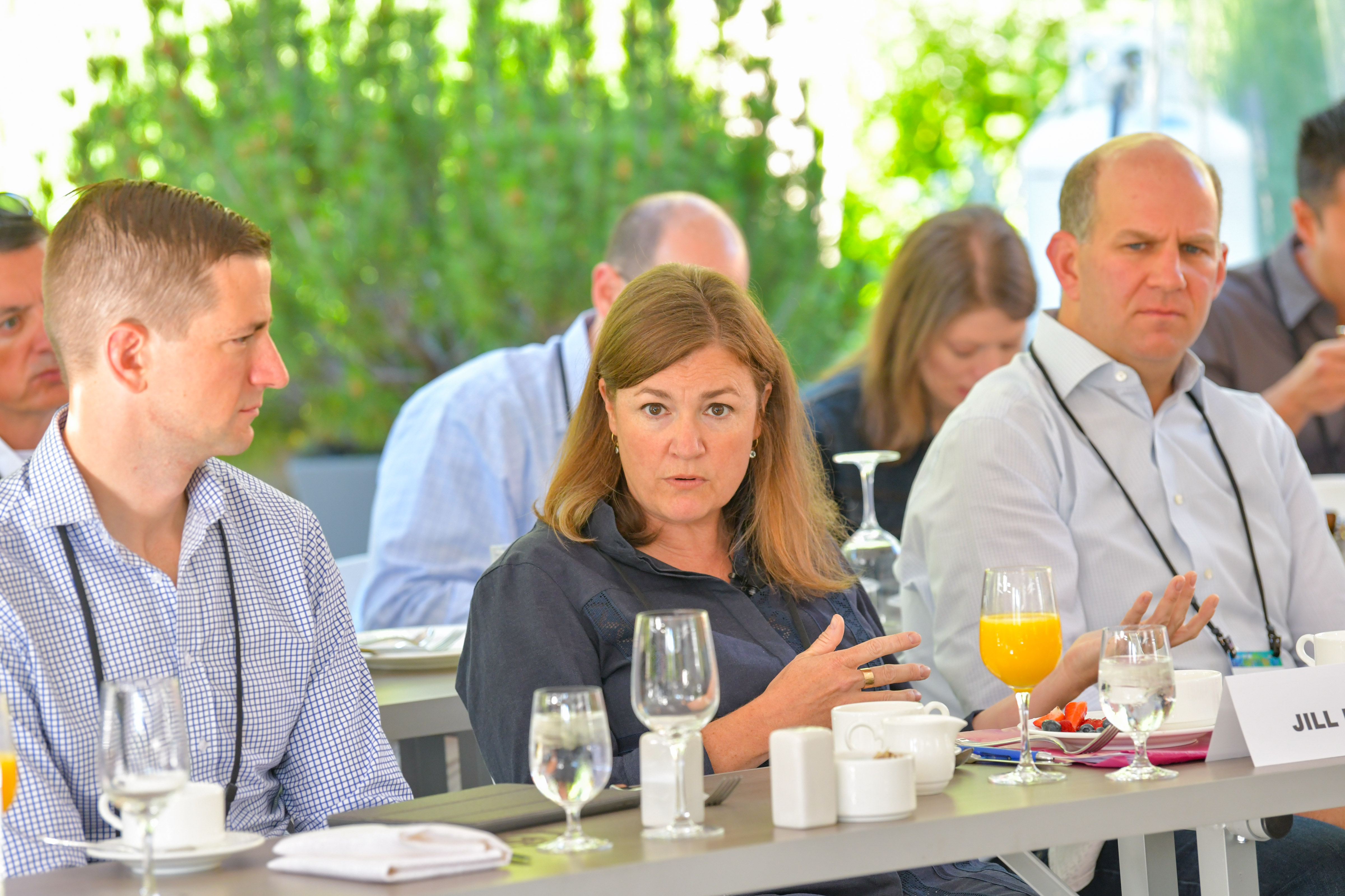 029
Fortune Brainstorm Tech 2019
TUESDAY, JULY 16, 2019
Aspen, CO

8:00 AM
BREAKFAST ROUNDTABLES
SO YOU WANT TO BE A TECH COMPANY
Hosted by Cherwell
No one said it was easy. In this session, technical leaders discuss how best to transform your company’s technology into a competitive differentiator.
Sam Gilliland, CEO, Cherwell
Vini Letteri, Managing Director, Kohlberg Kravis Roberts
Minsok Pak, Executive Vice President and CSO, Target
Jill Ramsey, Chief Digital Officer, Macy’s
Ramnath Venkataraman, Managing Director, Global Application Services Lead for Products; Human Capital &amp; Diversity Lead for India, Accenture
Moderator: Jonathan Vanian, Writer, Technology, FORTUNE

Photograph by Fortune Magazine