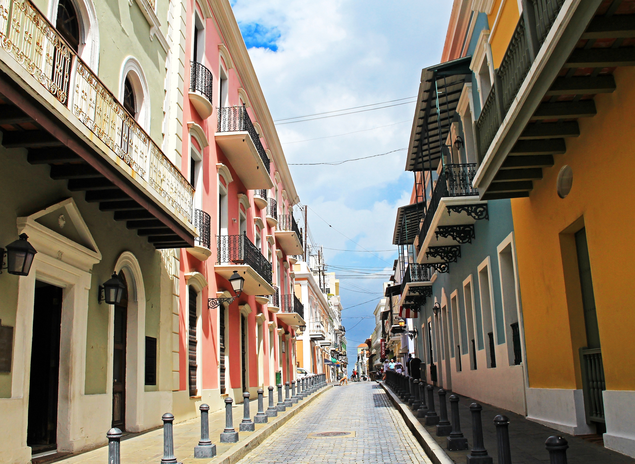 Old San Juan, Puerto Rico
Old San Juan, Puerto Rico - March 21, 2017: Blue cobblestones and building exterior showing some of the colors and colonial style architecture found in this capital city. Zen Rial/Getty Images