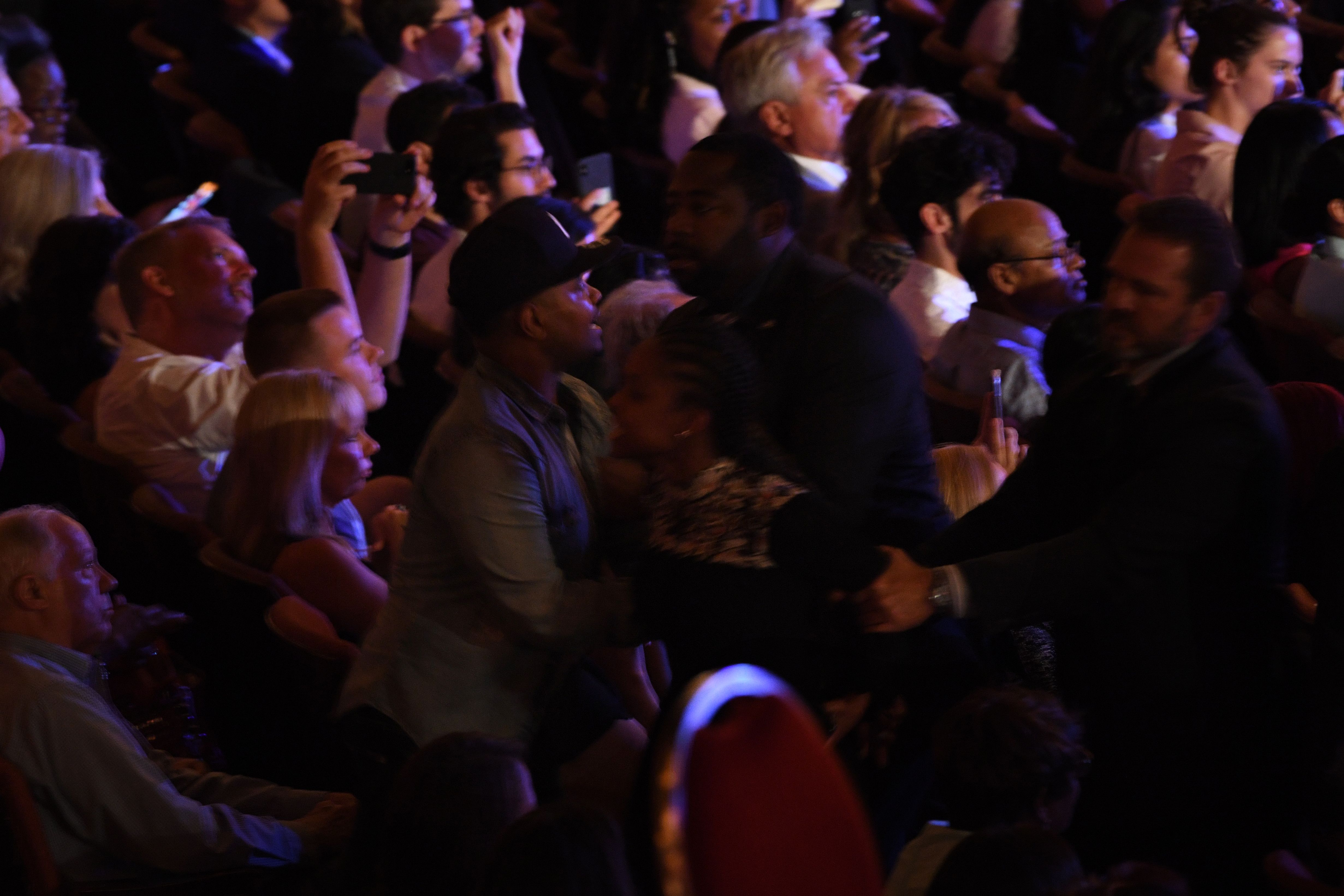 Hecklers at Democratic Debate