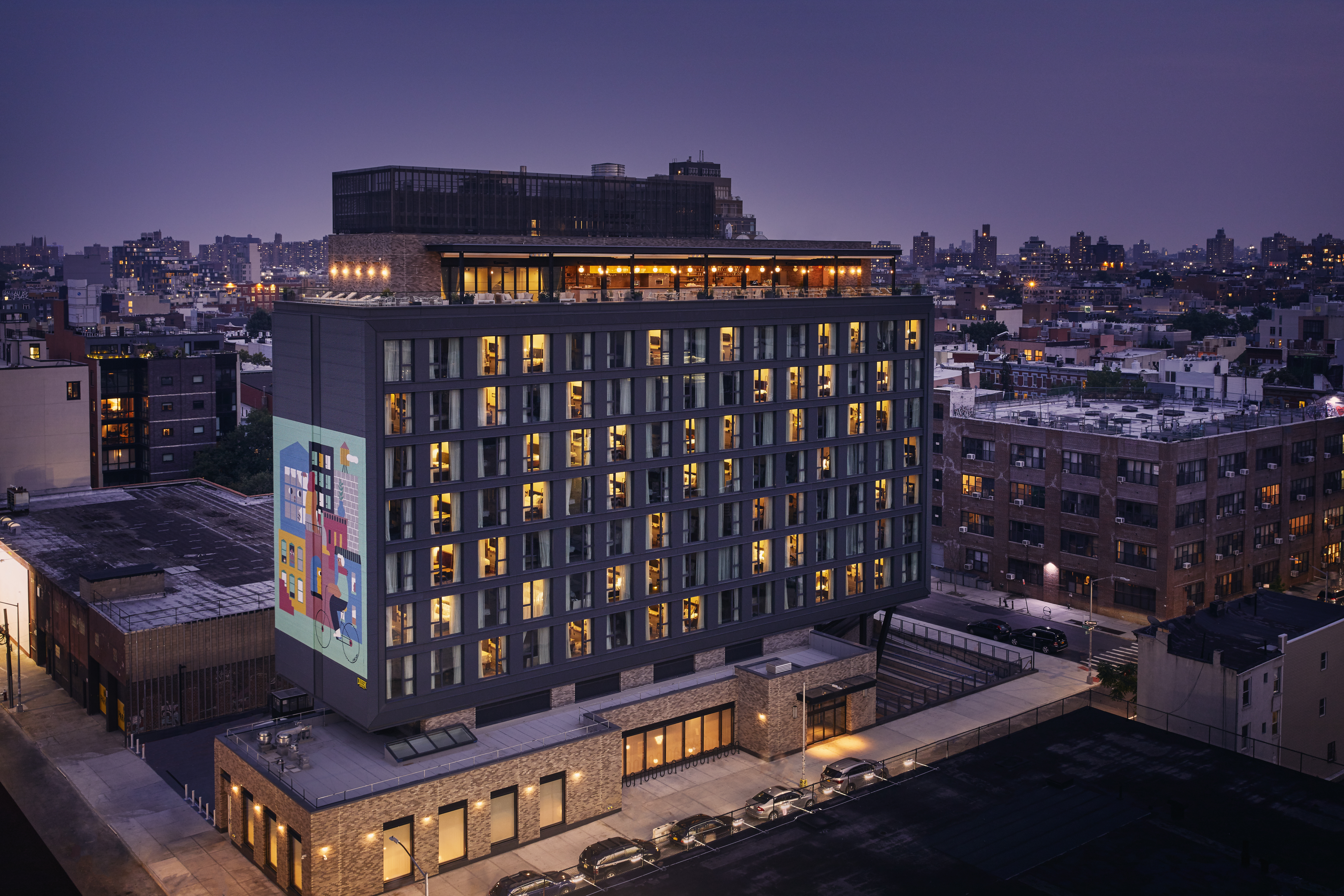 The Hoxton Hotel in Williamsburg, Brooklyn, N.Y.