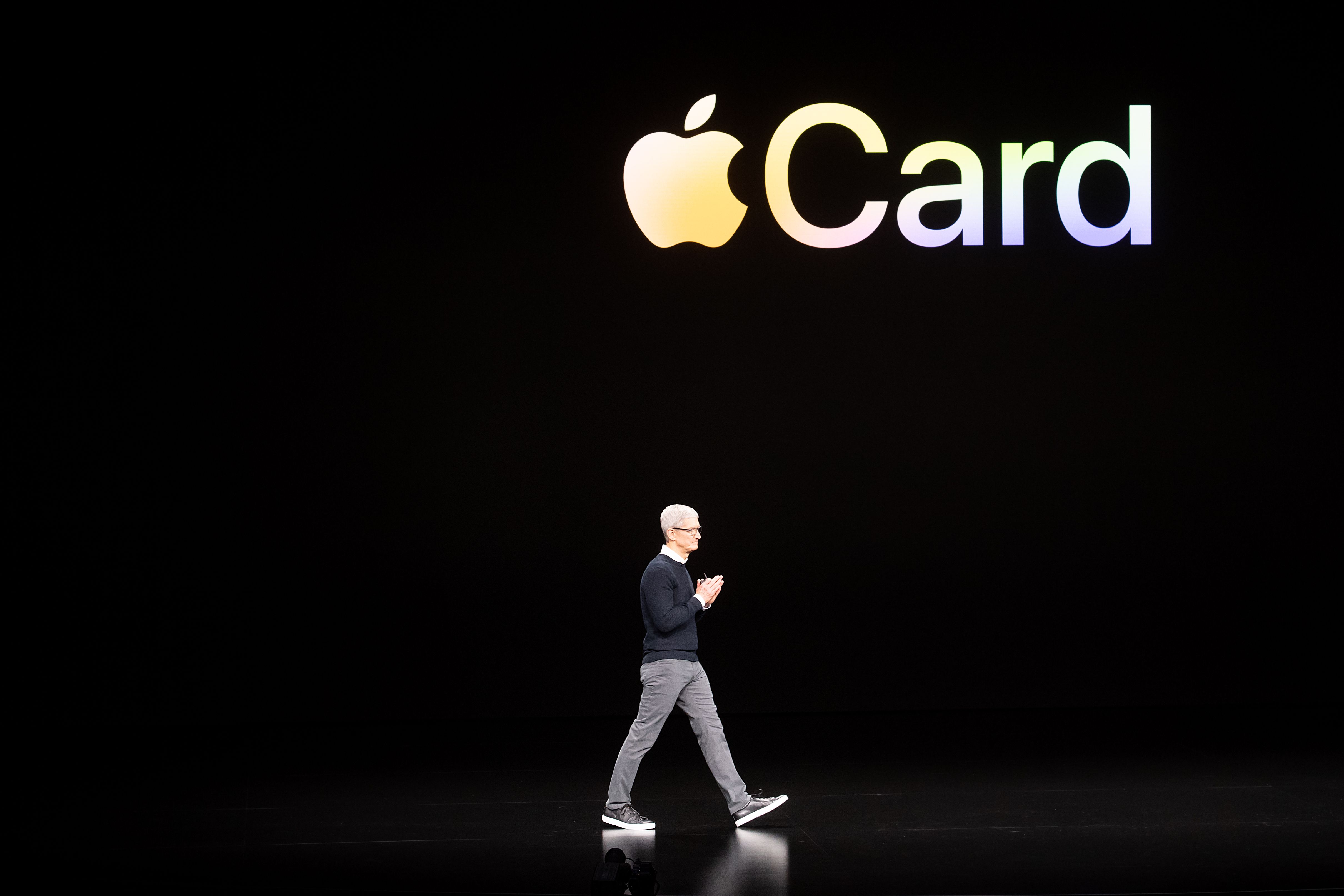 Apple CEO Tim Cook introduces Apple Card