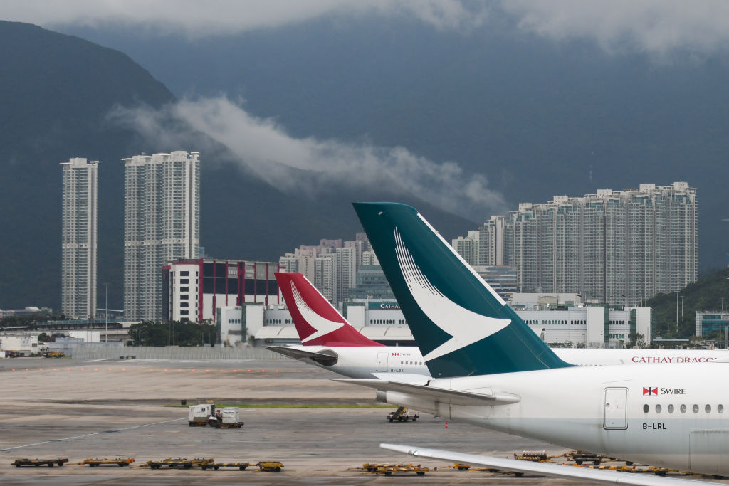 The airline has said its revenue has taken a significant hit as a result of the protests.