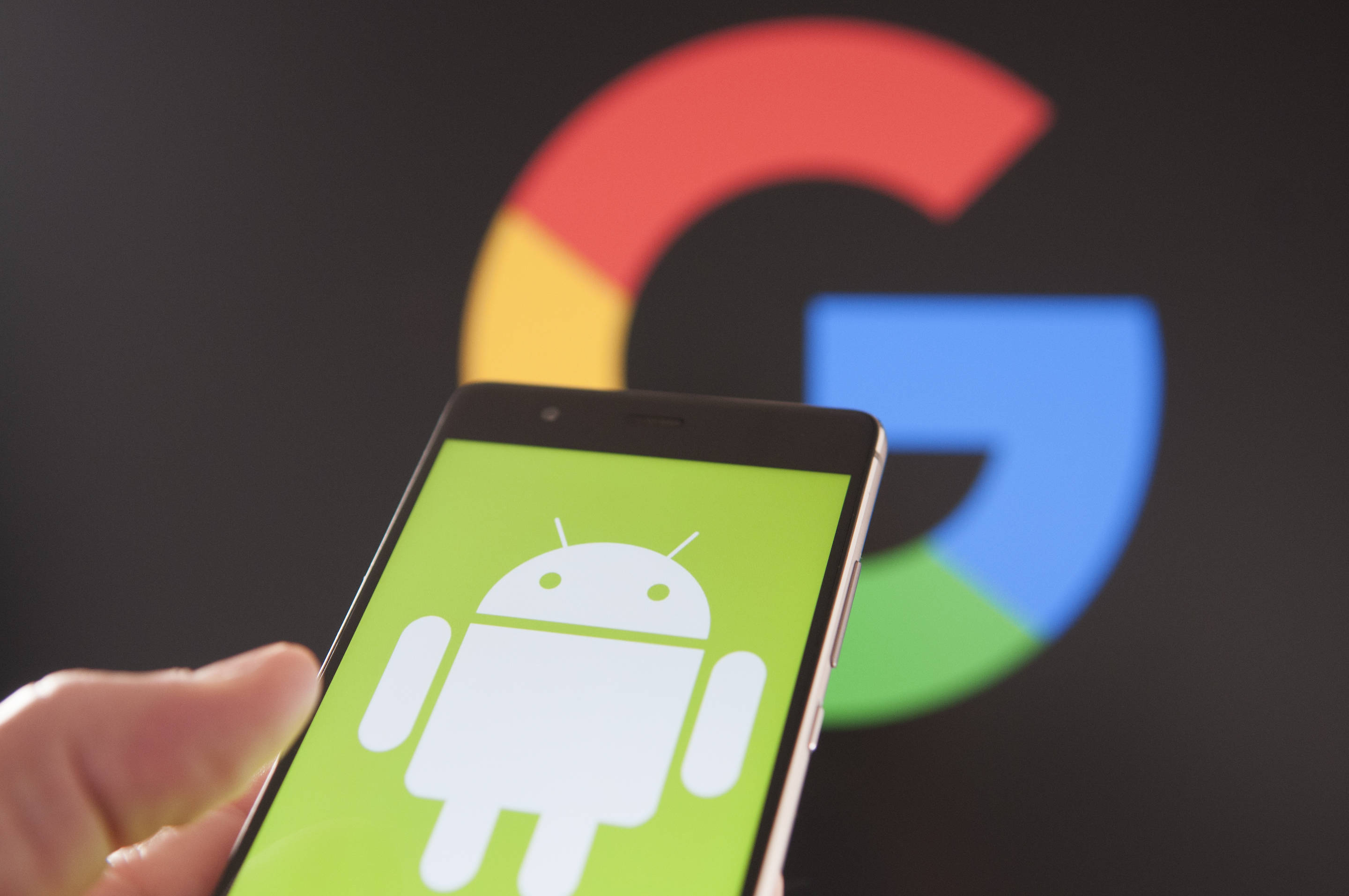 Google's Android Q will be called Android 10, ending the company's tradition of naming new versions after desserts. (Photo by Jaap Arriens/NurPhoto)