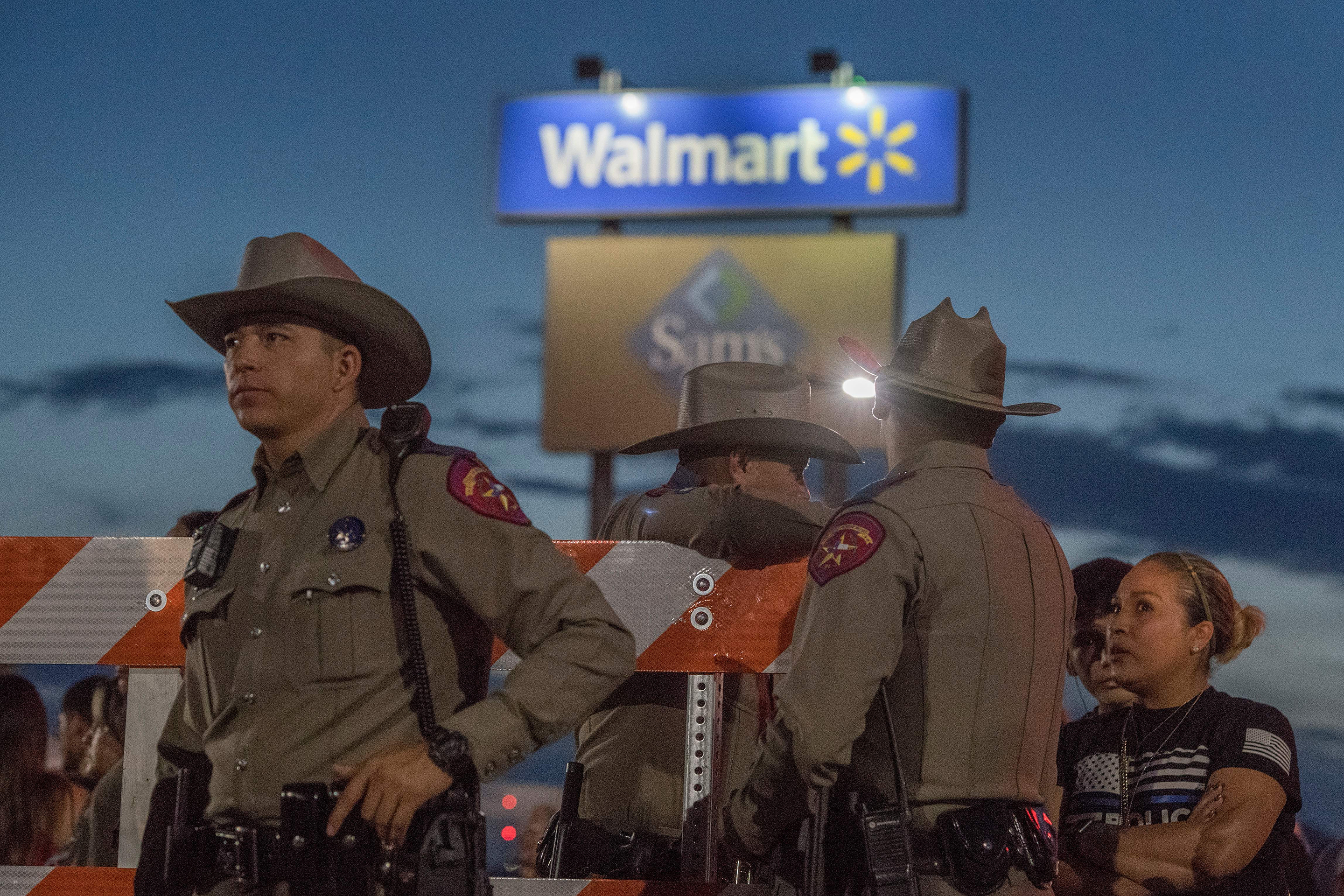 Texas Troopers Walmart Mass Shooting