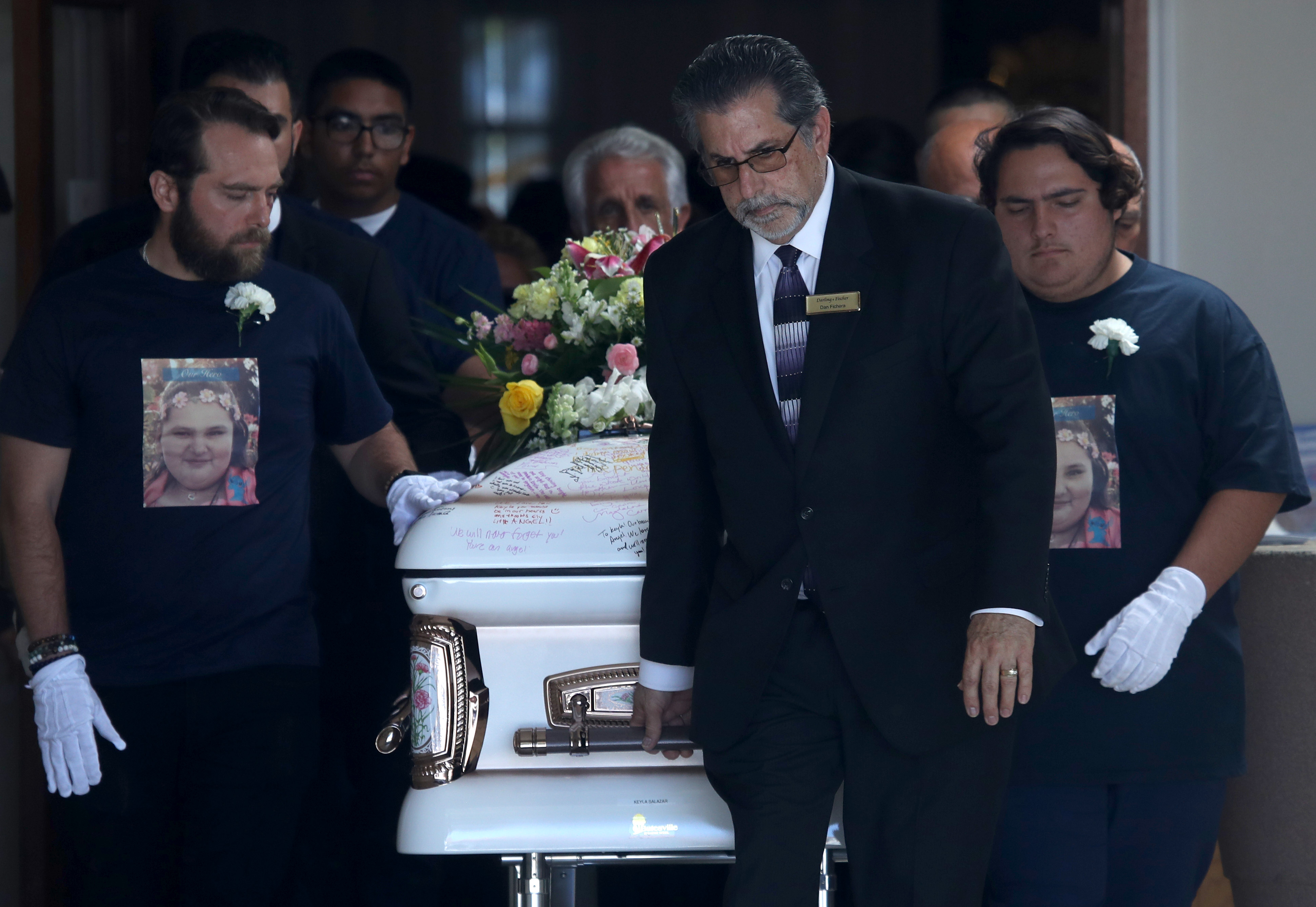 Funeral Held For 13 Year Old Girl Killed At Gilroy Garlic Festival Shooting