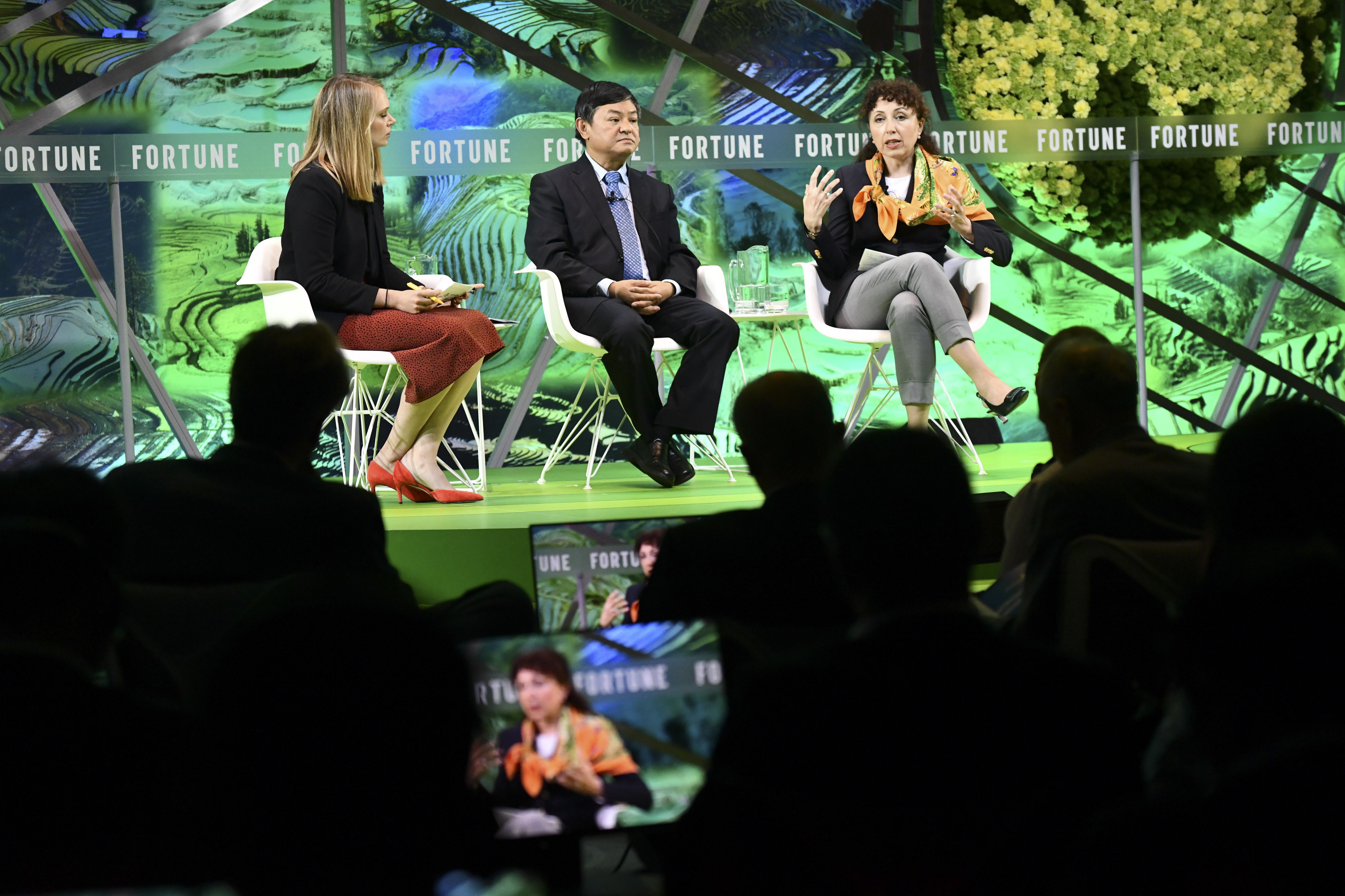 026 Fortune Global Sustainability Forum 2019 Thursday, September 5th, 2019 Yunnan, China 3:15pm-3:40pm BIODIVERSITY AND GREEN DEVELOPMENT Over the past five decades, the world’s population has doubled and the size of the global economy has tripled. But in that same interval, earth lost 100 million hectares of tropical forests, and 90% of its wetlands, according to a United Nations global assessment. Nearly a tenth of the planet’s plants and animals face great danger. Next year, Kunming will host the 15th Conference of the Parties to the Convention on Biological Diversity. Can the international community agree on a plan for preserving global biodiversity? And what should that plan include? Huang Runqiu, Vice Minister of Ecology and Environment, The People’s Republic of China Cristiana Paşca Palmer, Executive Secretary, Convention on Biological Diversity; Assistant Secretary General, United Nations Moderator: Claire Zillman, Editor, FORTUNE Photograph by Stefen Chow/Fortune
