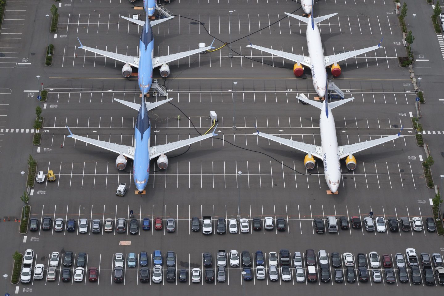Boeing 737 MAX Planes grounded