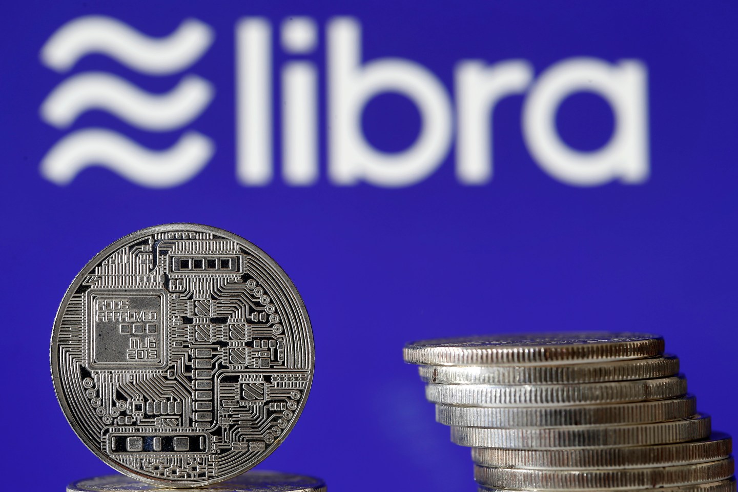 Libra Facebook : Illustration