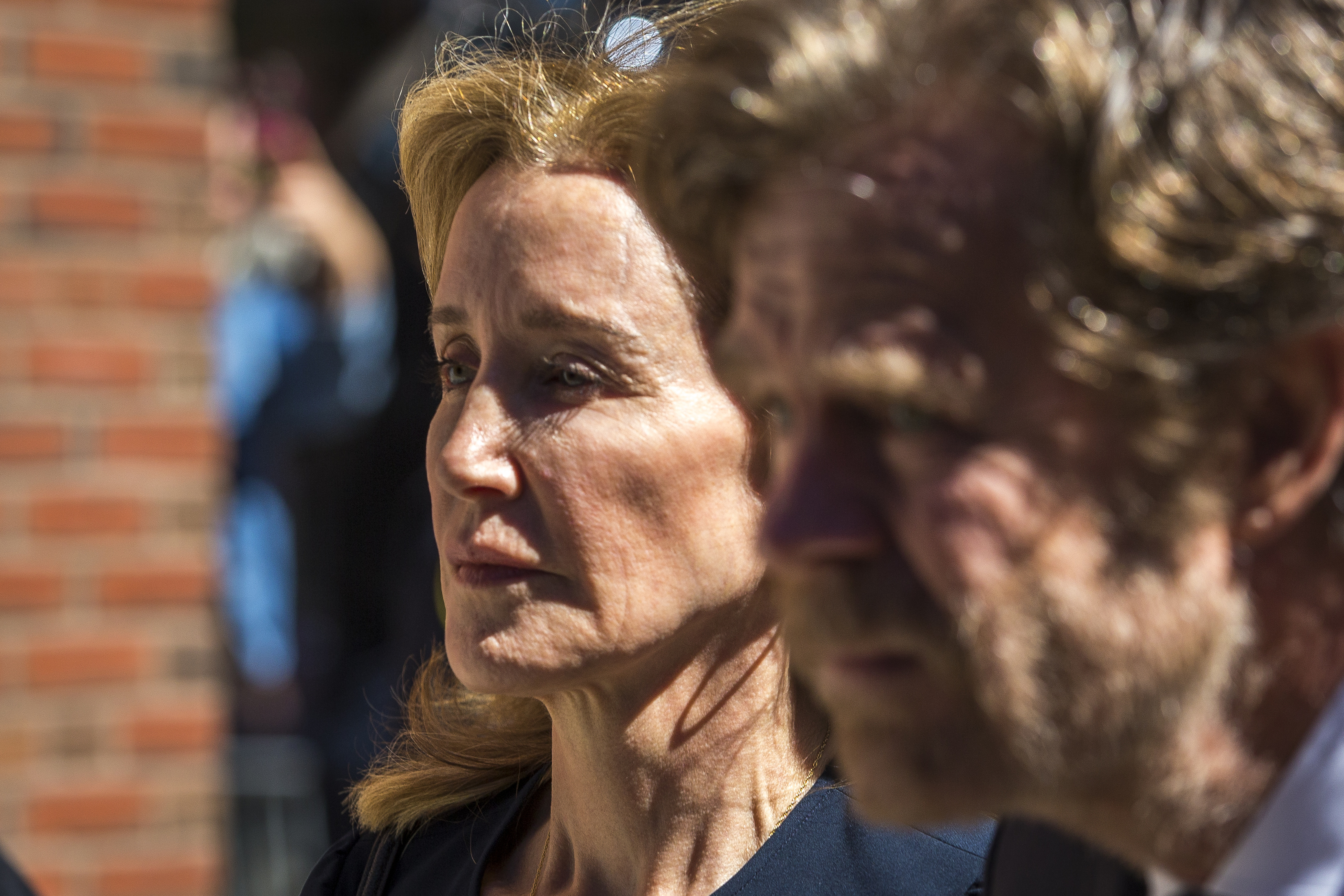 Felicity Huffman Arrives at Federal Court