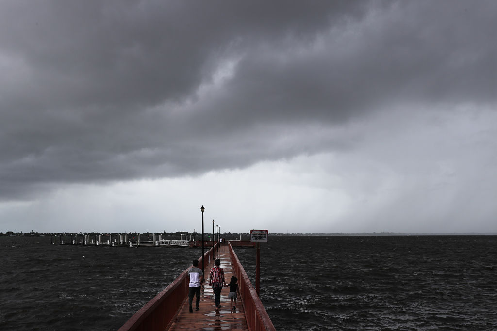 Hurricane Dorian bears down on Florida.