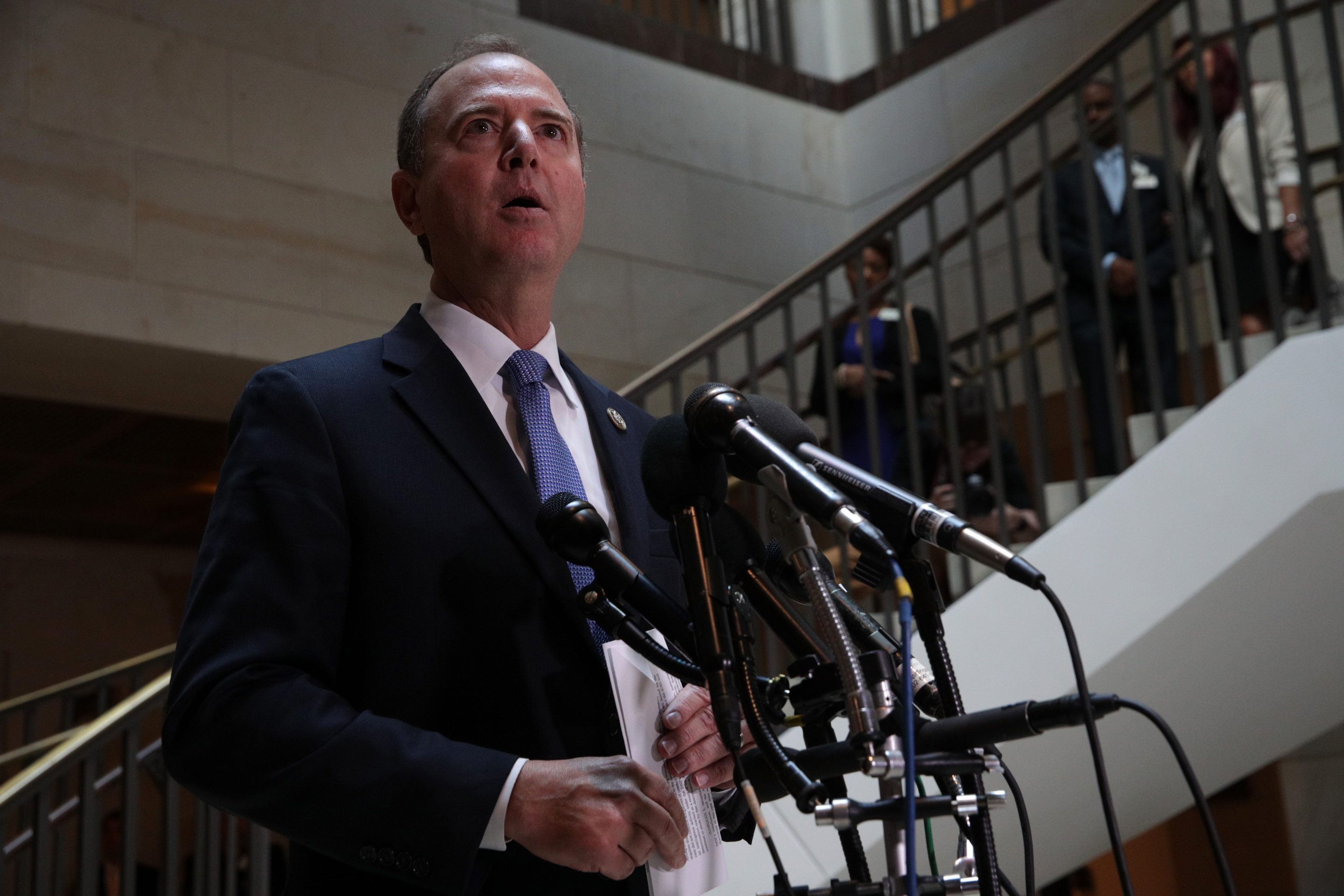 Intelligence Community Inspector General Michael Atkinson Meets With House Intel Committee To Discuss Whistle-blower Complaint