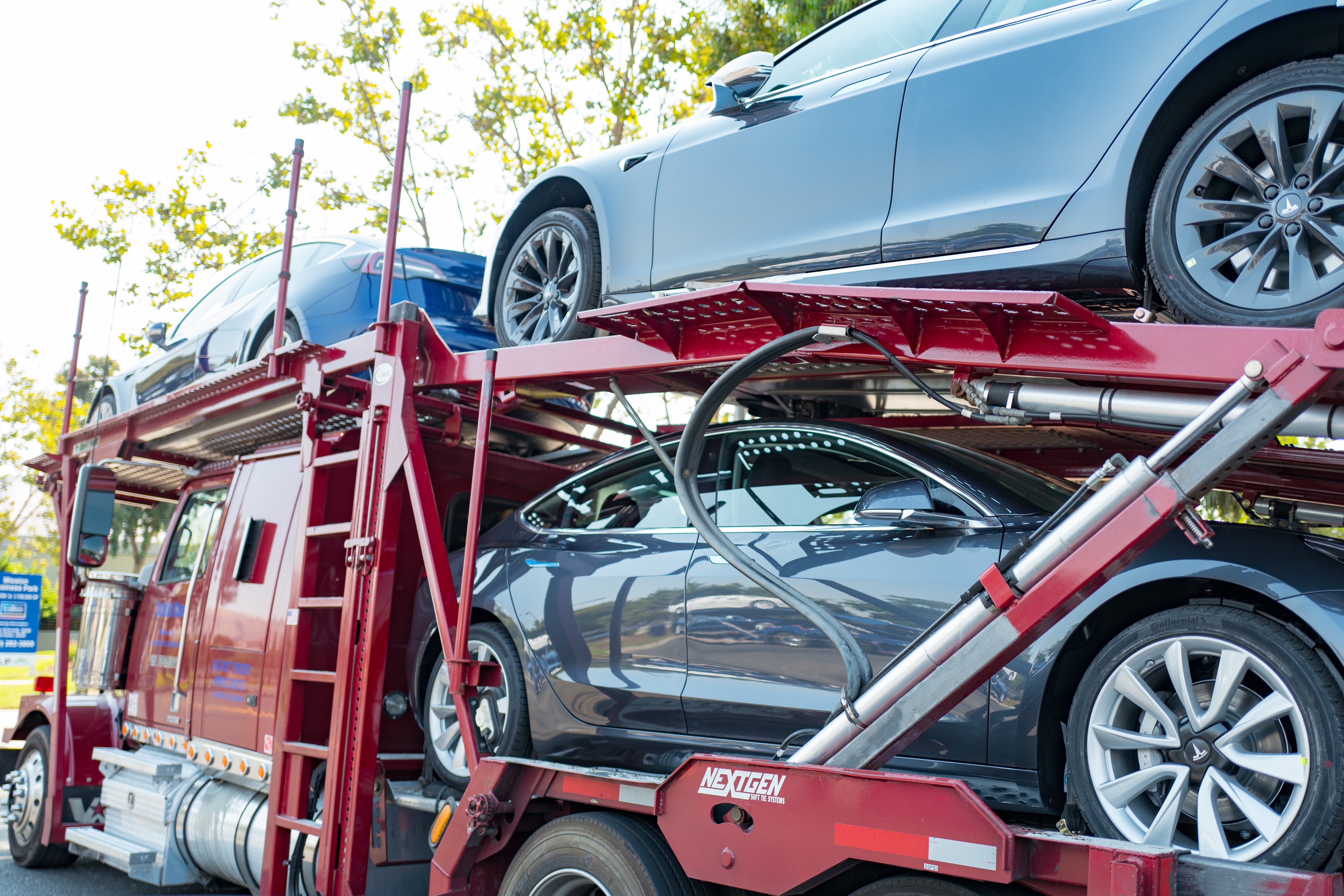 Tesla Delivery Truck