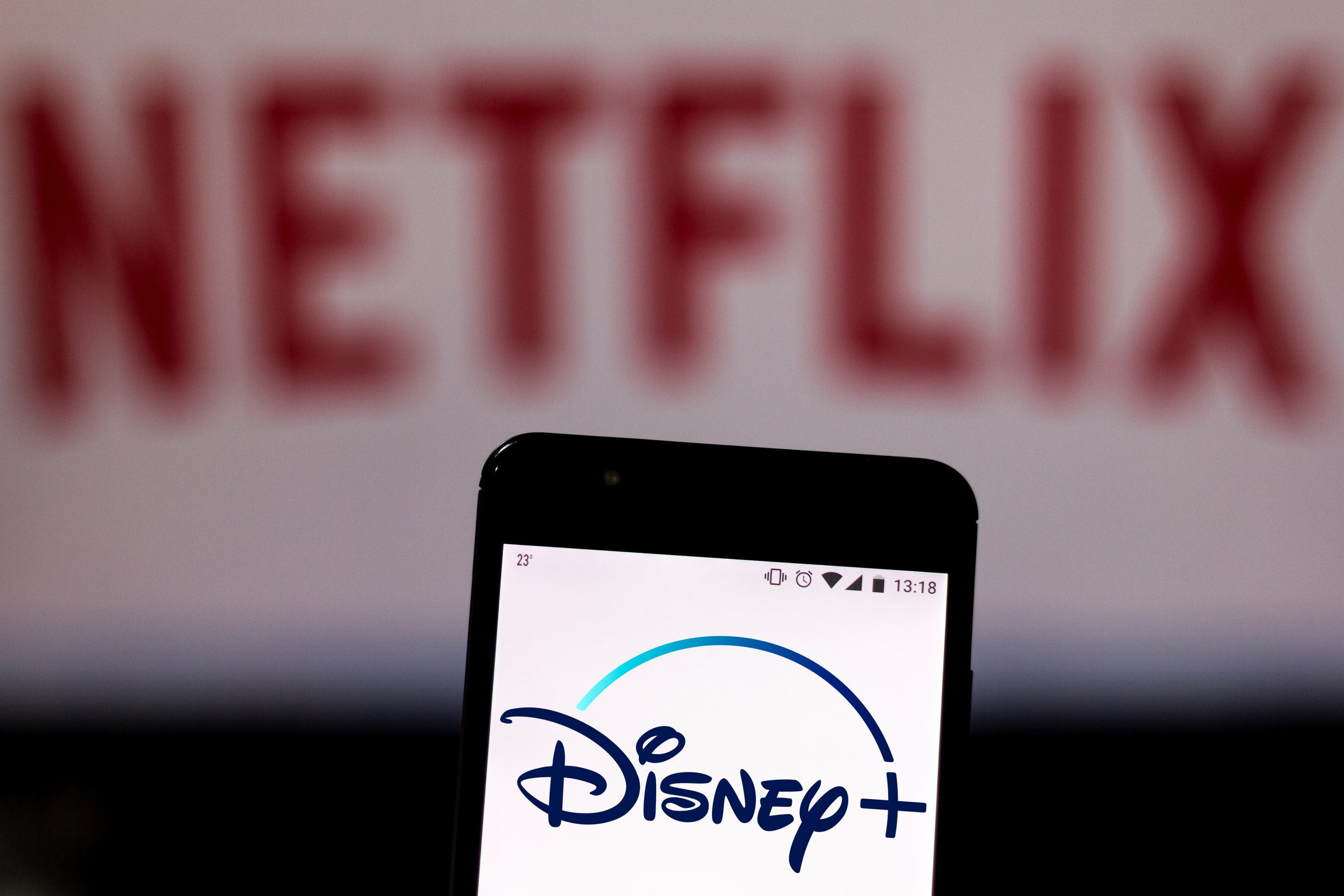 Disney Plus and Netflix logos