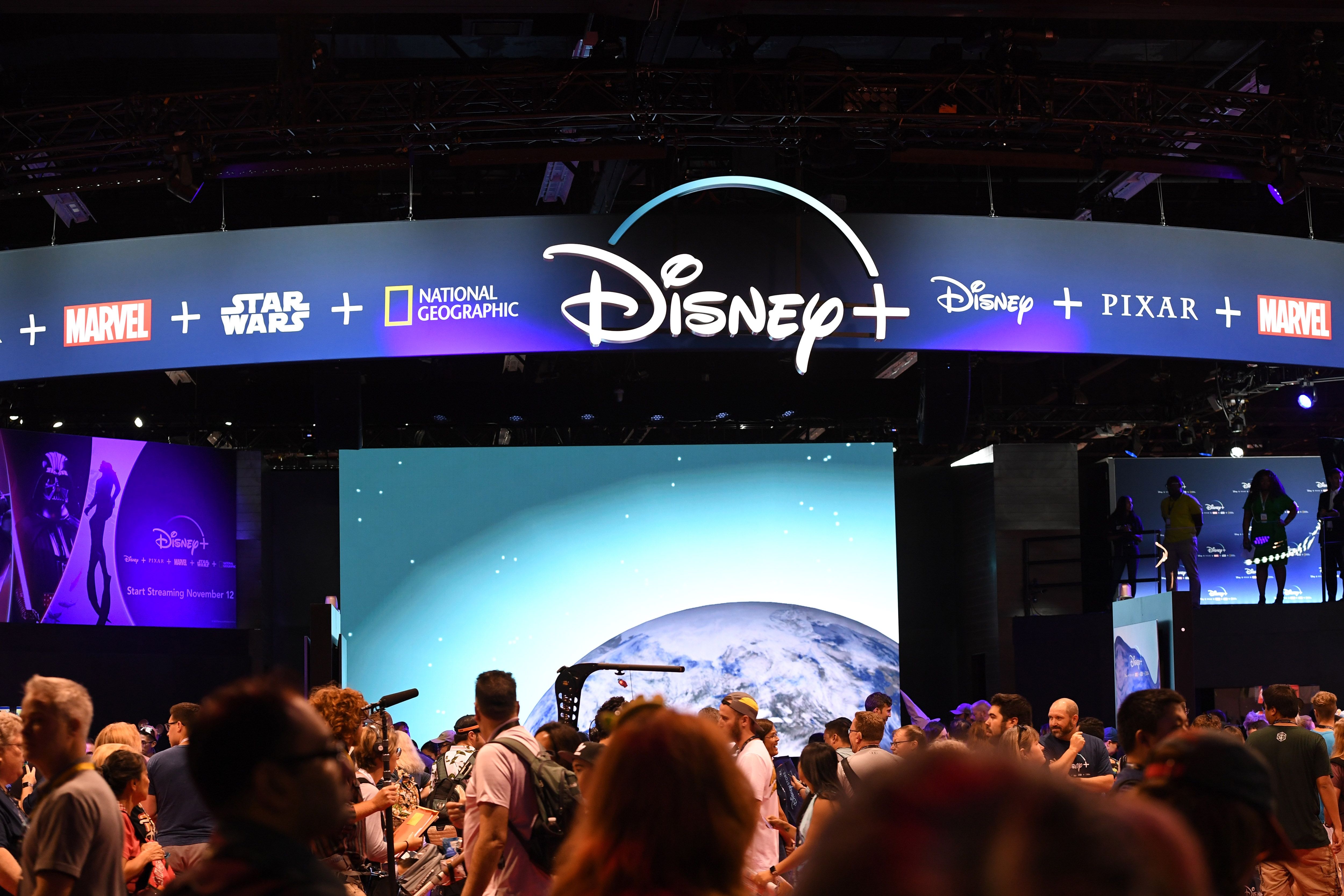 Disney Plus promo event