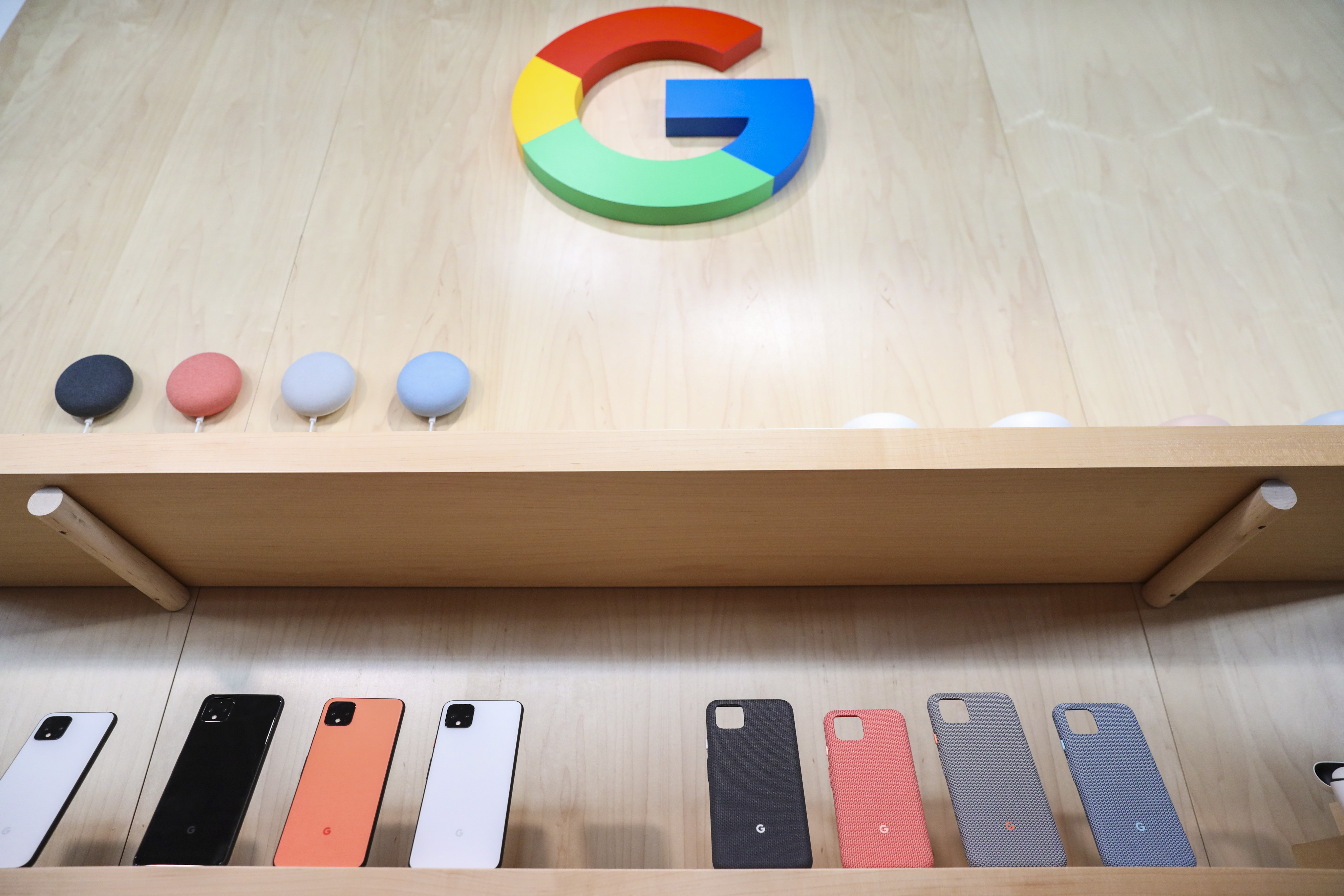 The new Google Pixel 4 smartphone