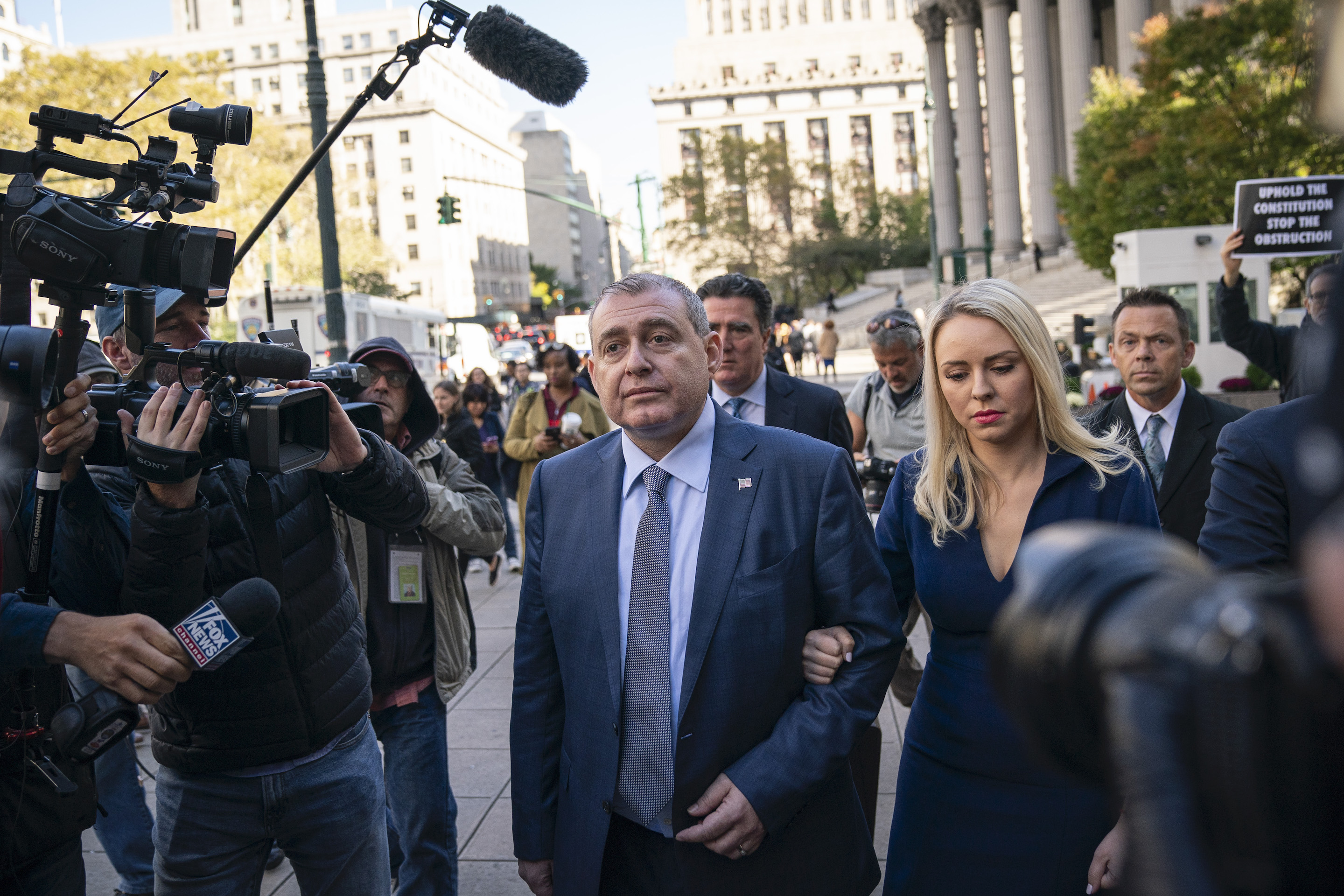 Lev Parnas And Igor Fruman Appear In Court For Arraignment On Campaign Finance Violations