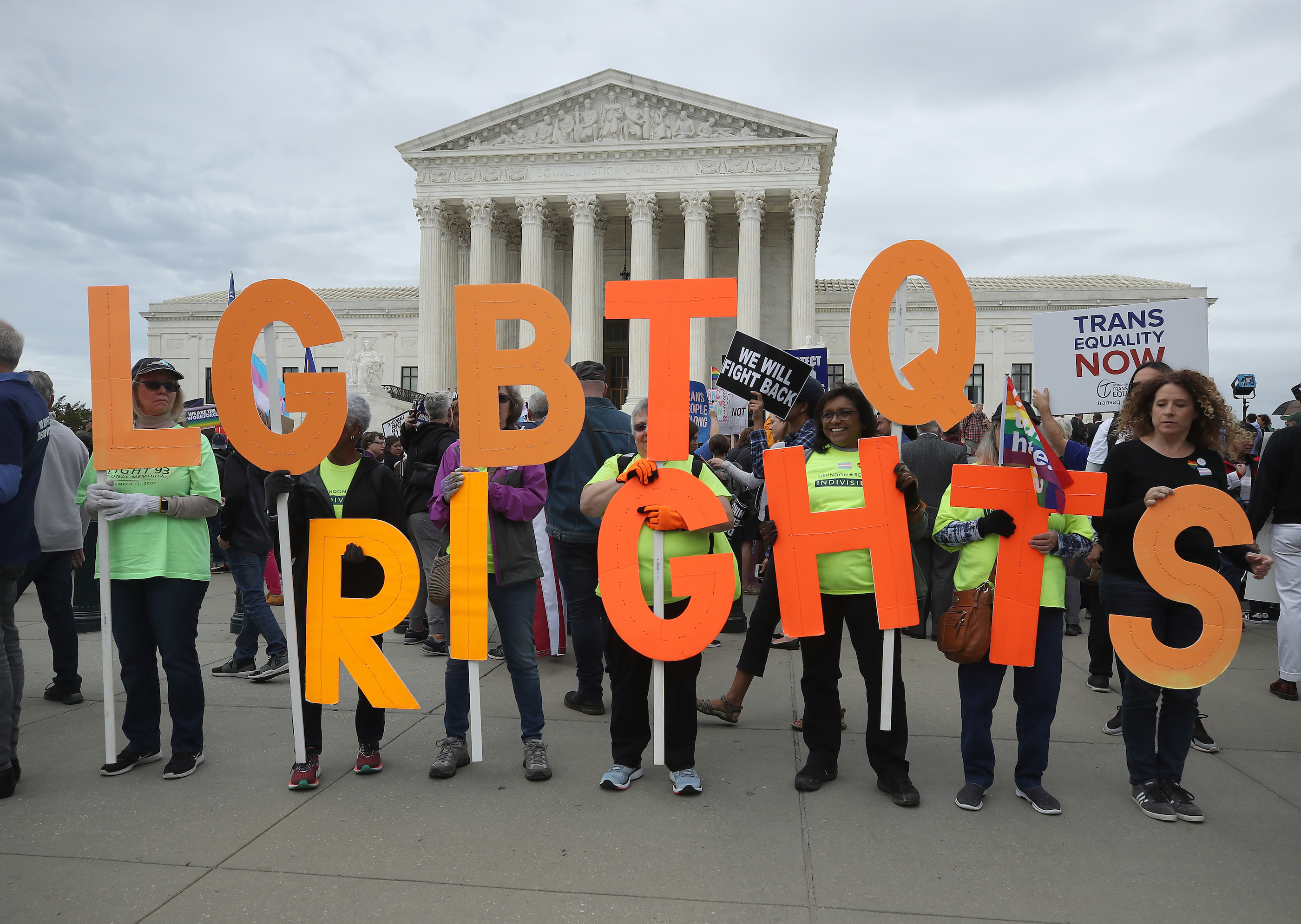Supreme Court Hears Arguments On Gender Identity Workplace Discrimination