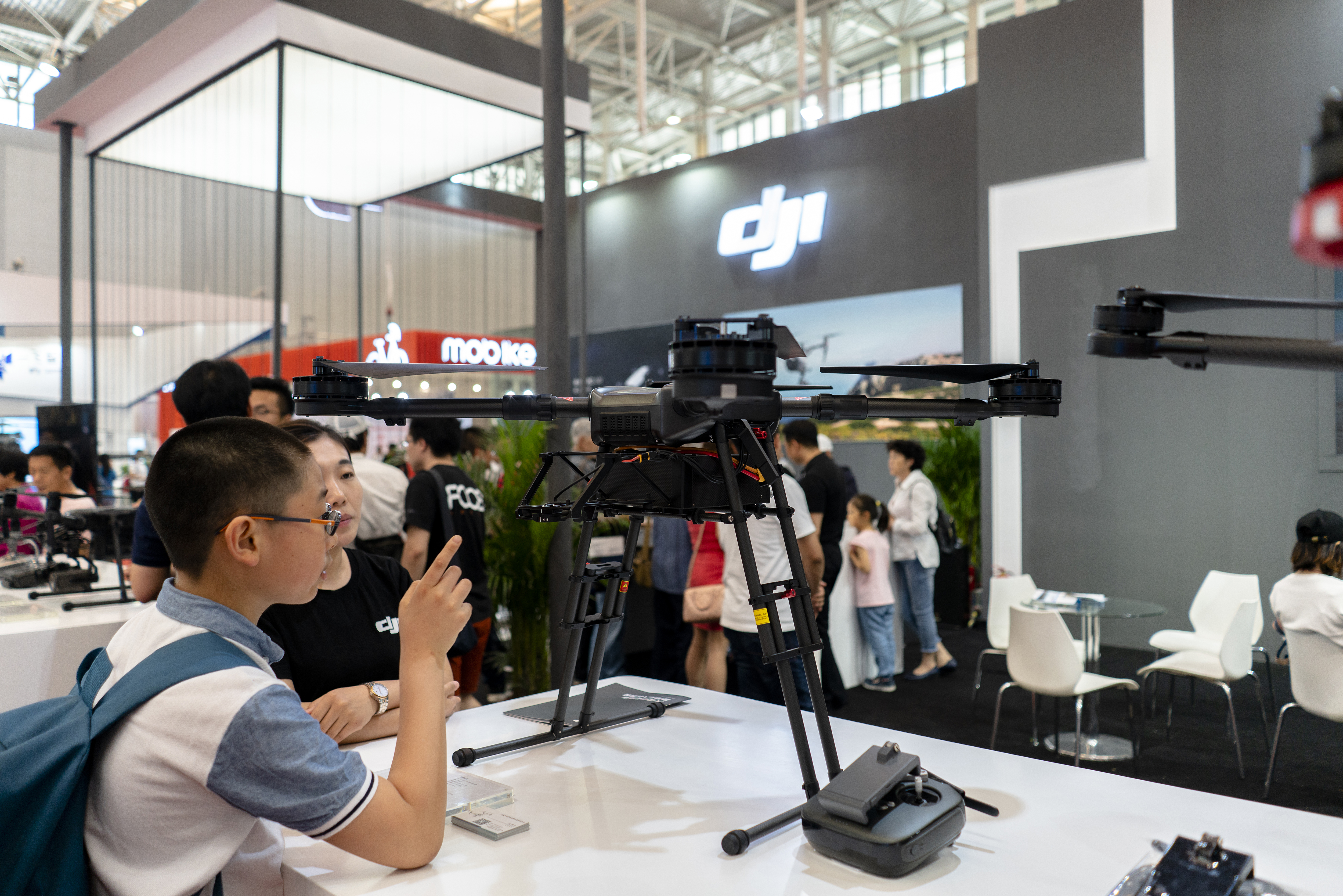 Shenzhen drone maker DJI provides 15% of the DOI's 810 drones. (Photo by Zhang Peng/LightRocket via Getty Images)