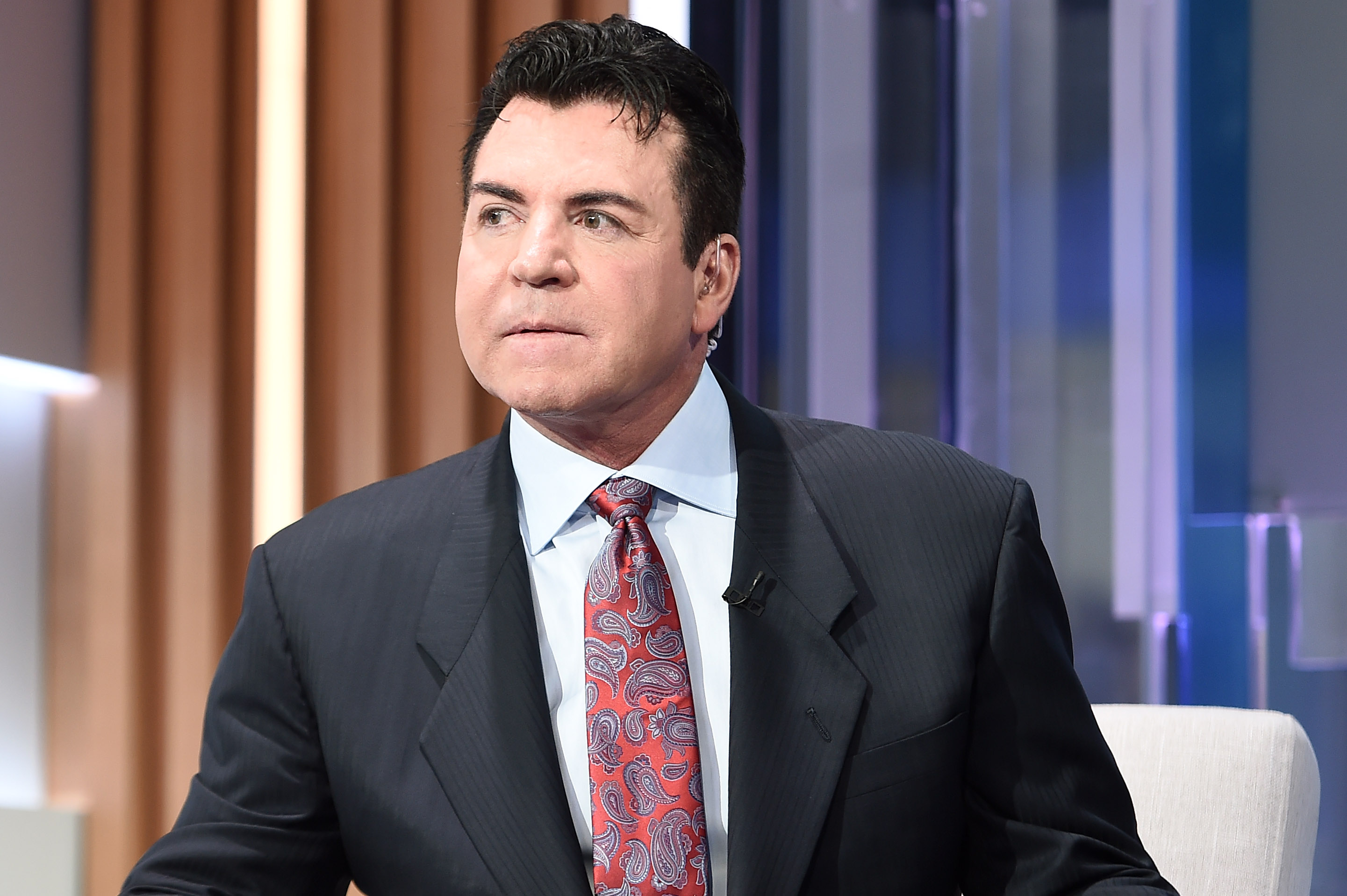 NEW YORK, NEW YORK - SEPTEMBER 09: (EXCLUSIVE COVERAGE) John Schnattner visits "Mornings with Maria" hosted by Maria Bartiromo at Fox Business Network Studios on September 09, 2019 in New York City. (Photo by Steven Ferdman/Getty Images)