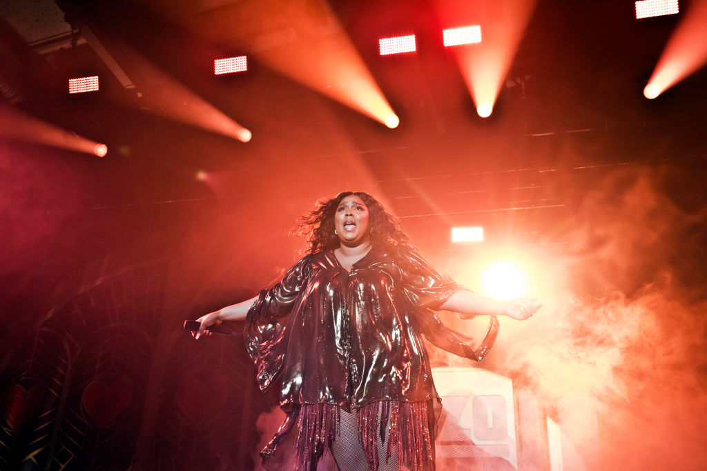 Lizzo performs during a concert at the Columbiahalle on November 14, 2019 in Berlin. Frank Hoensch/Redferns/Getty Images