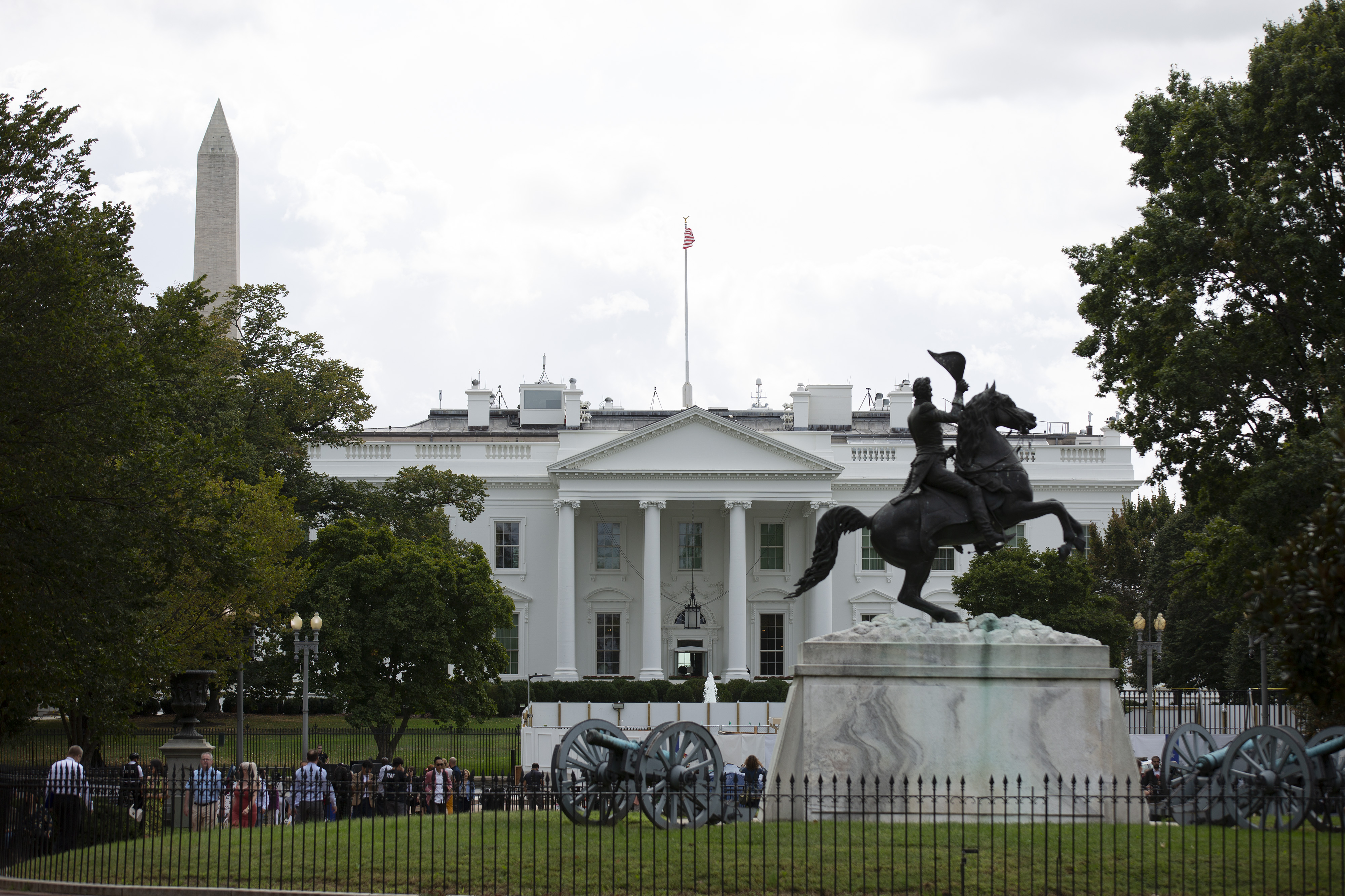 The White House As House Democrats Move Forward With Impeachment Of President Trump