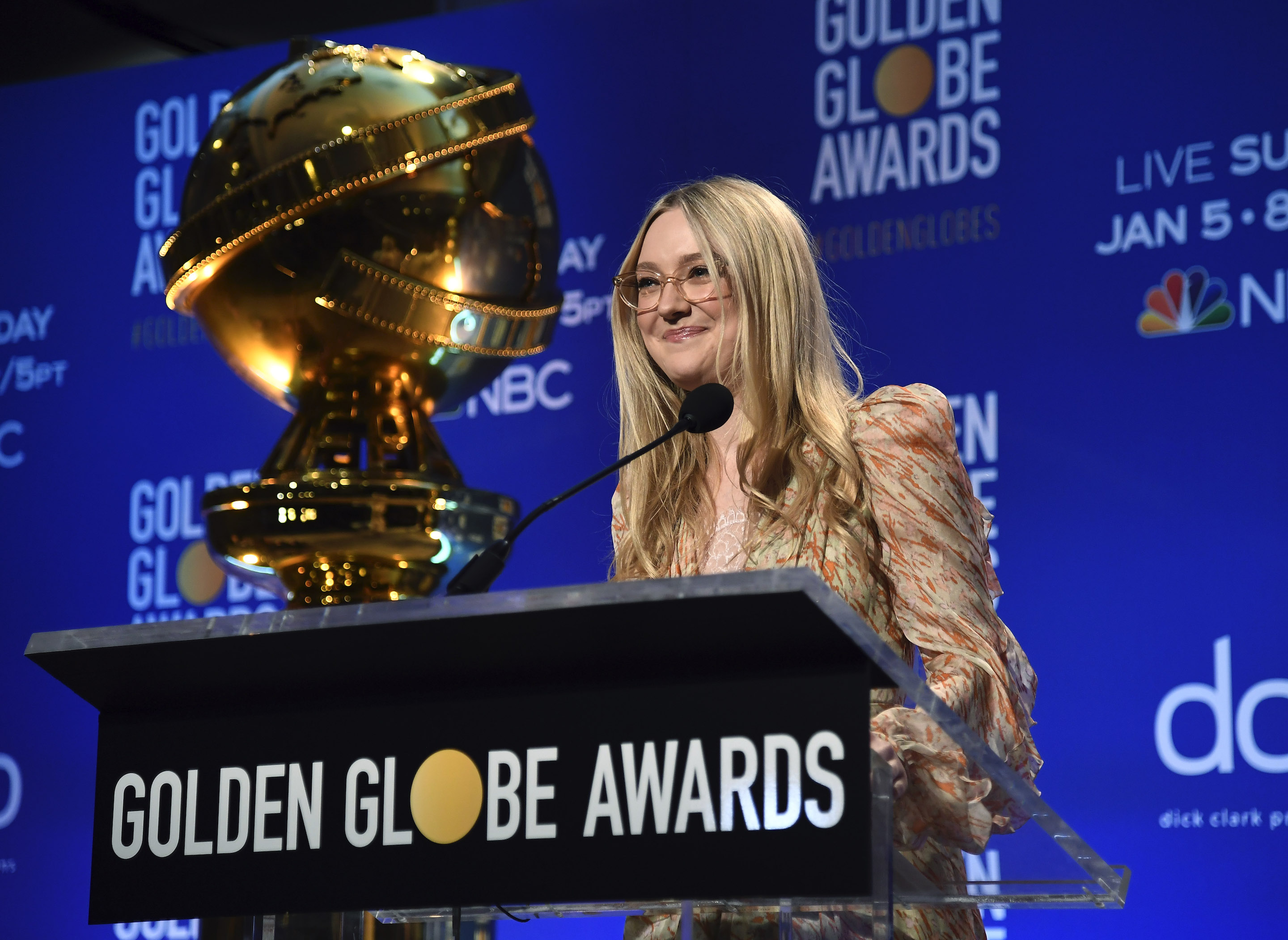 77th Annual Golden Globe Awards Nominations Announcement