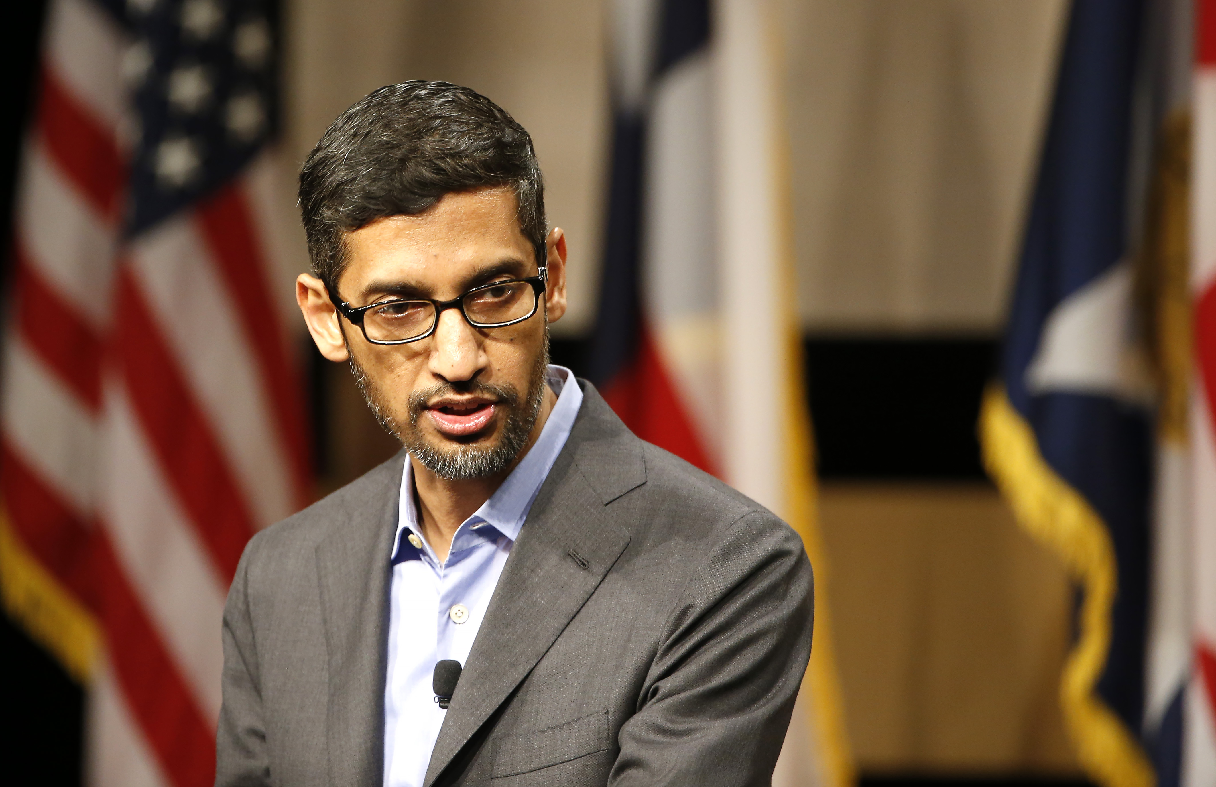 Alphabet CEO Sundar Pichai in 2019.