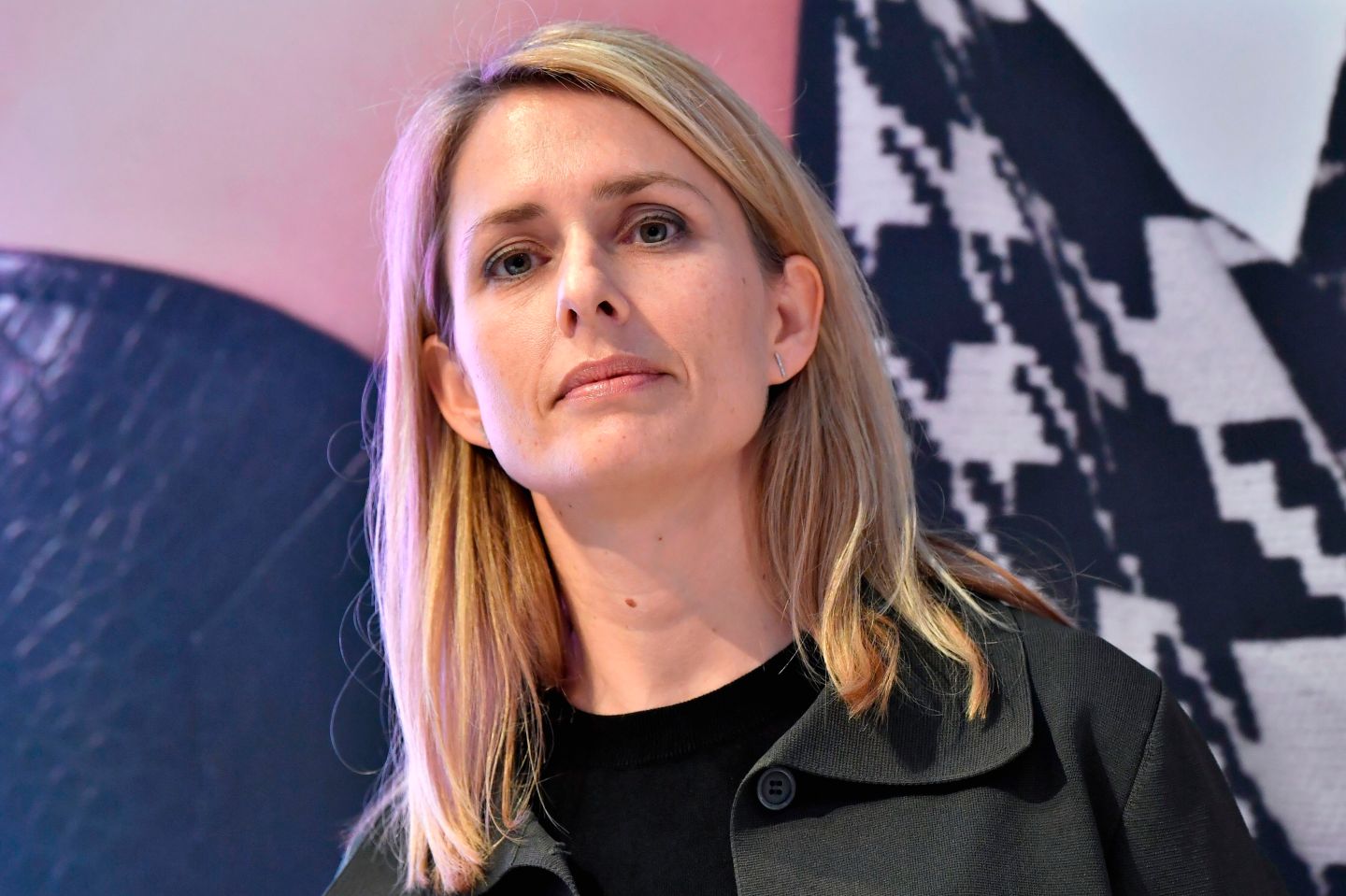 Helena Helmersson, designated CEO of Swedish clothing retail giant Hennes and Mauritz (H&amp;M), arrives for a press conference at the company's headquaters in Stockholm, January 30, 2020. (Photo by Jonas EKSTROMER / TT News Agency / AFP) / Sweden OUT (Photo by JONAS EKSTROMER/TT News Agency/AFP via Getty Images)