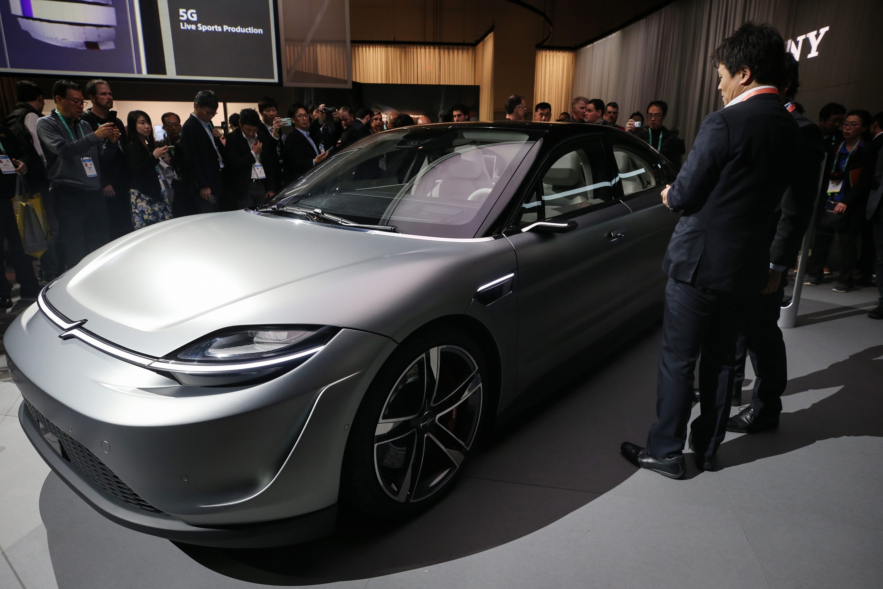 sony vision-s car prototype