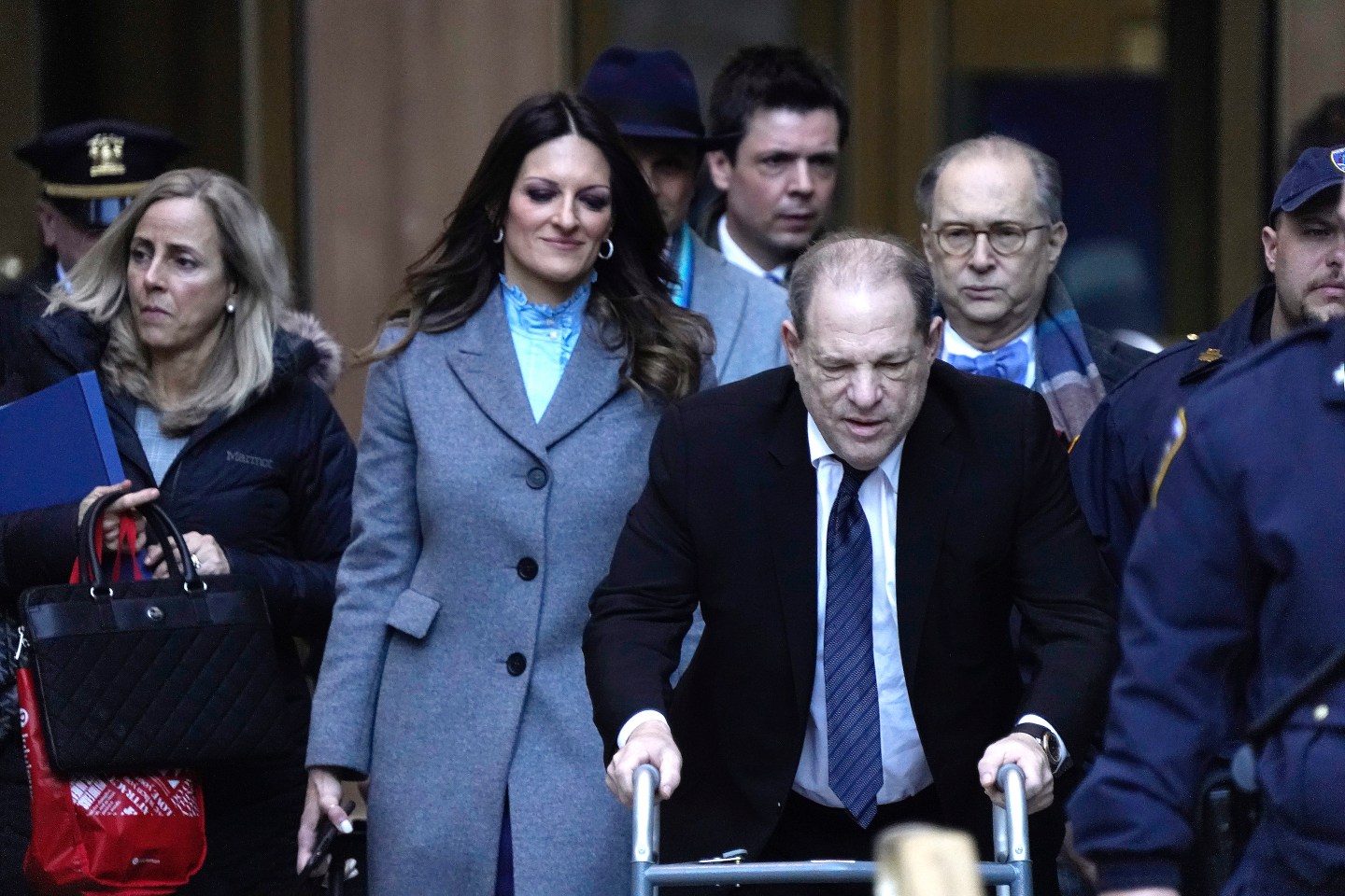 Harvey Weinstein Arrives At Court For The Start Of His Sex Assault Trial