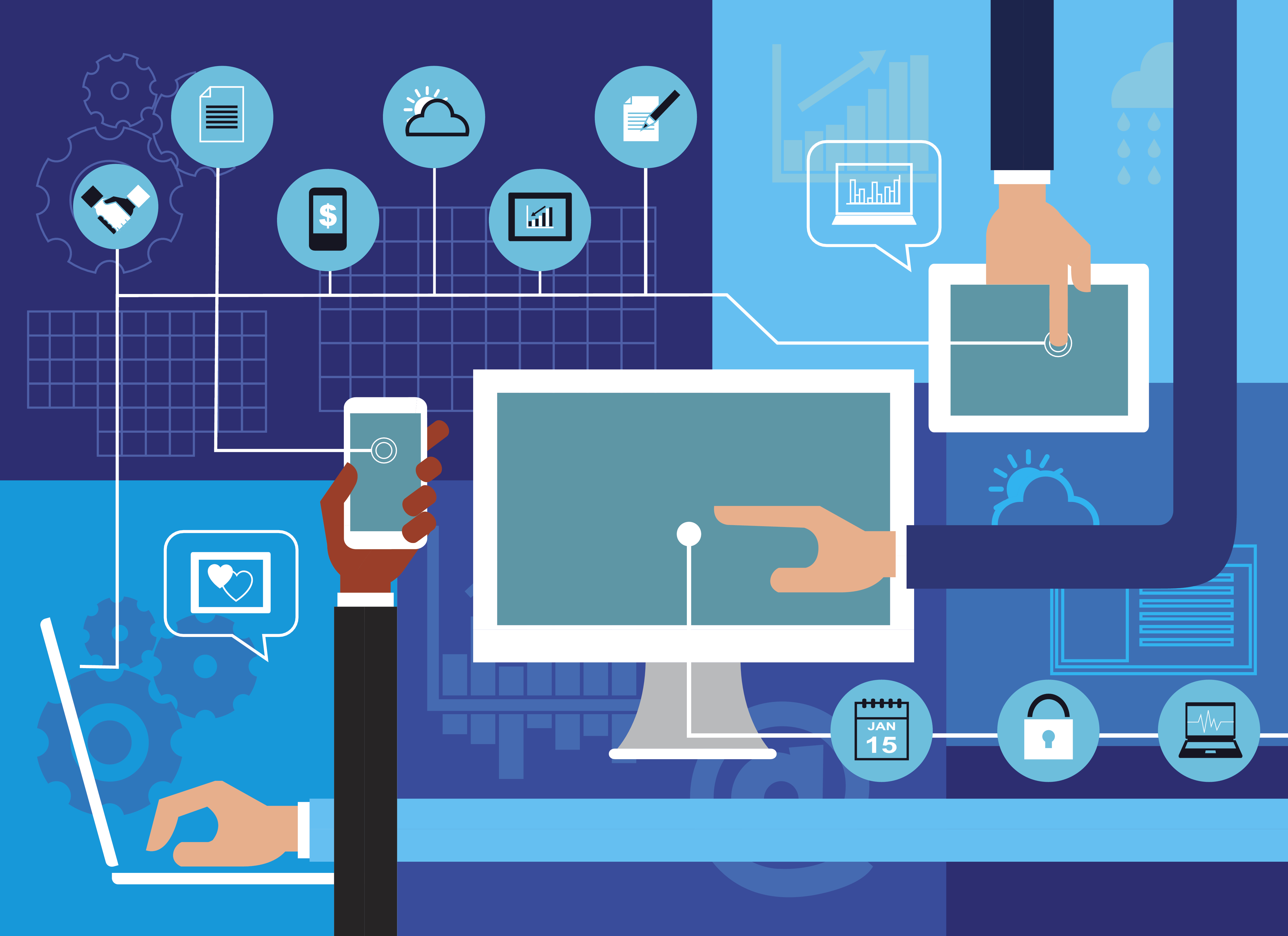 Behold, the top corporate apps