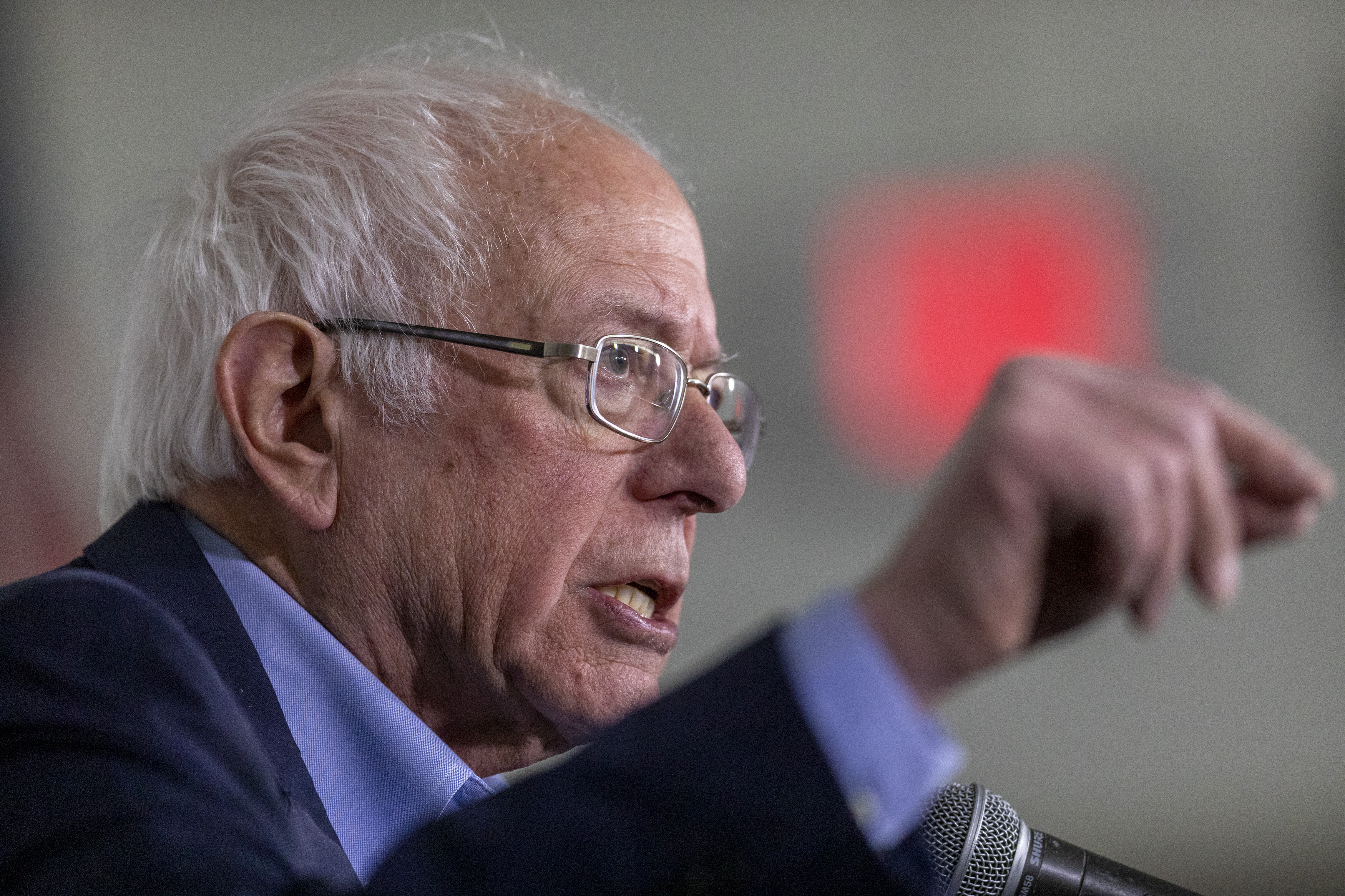 Bernie Sanders Holds Get Out The Vote Rally In Santa Ana, CA