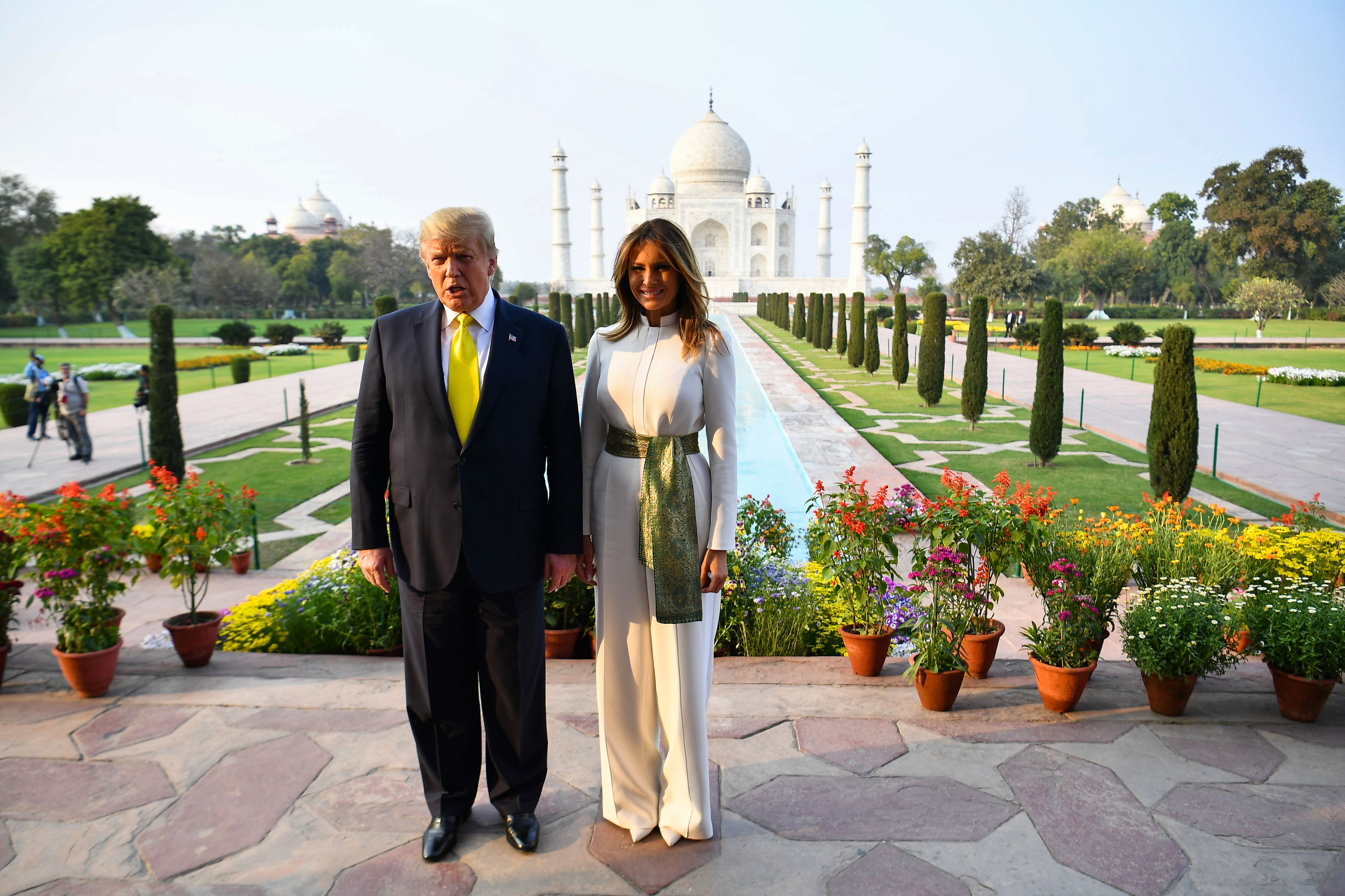 Trump in India