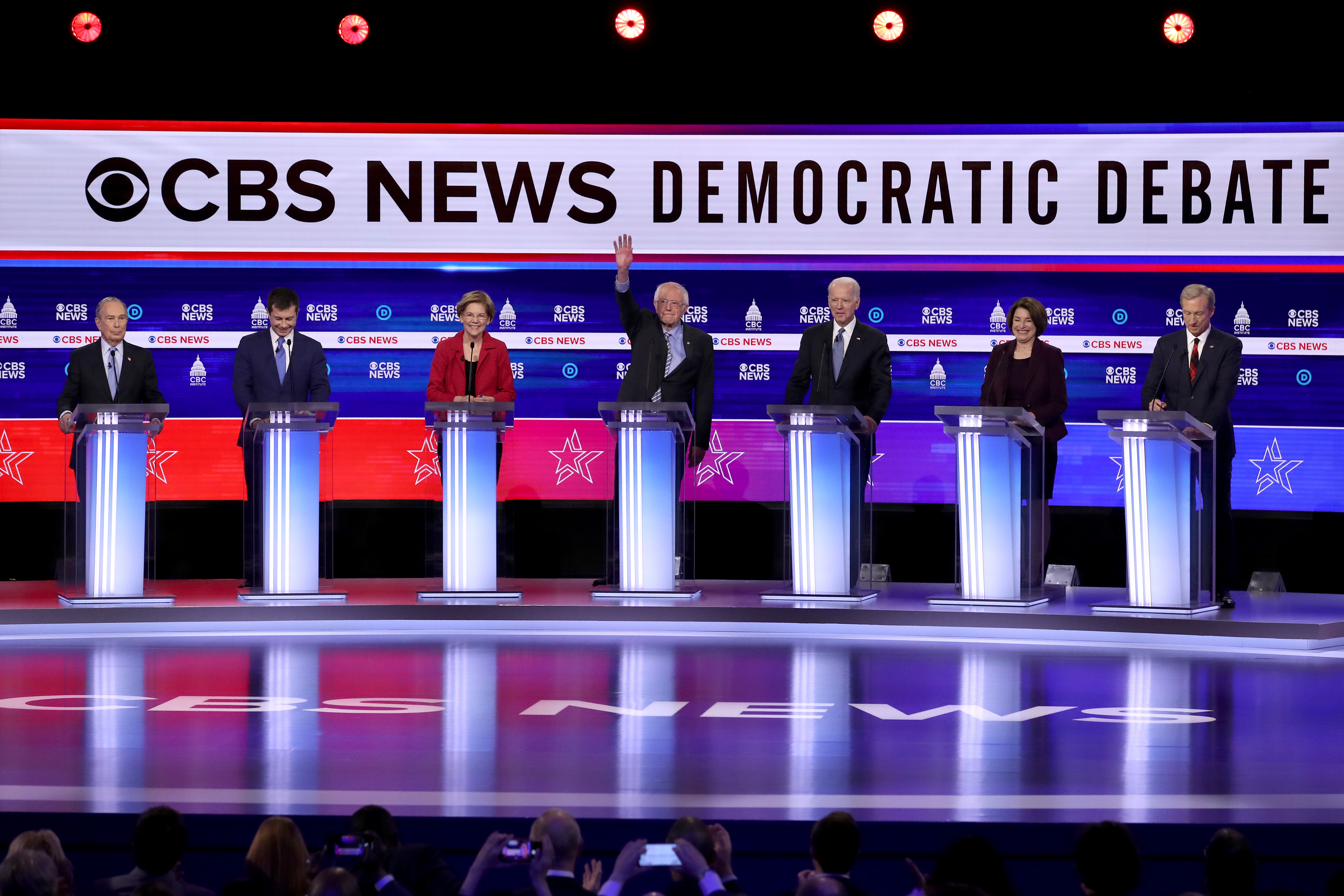 Democratic Presidential Candidates Debate In Charleston Ahead Of SC Primary