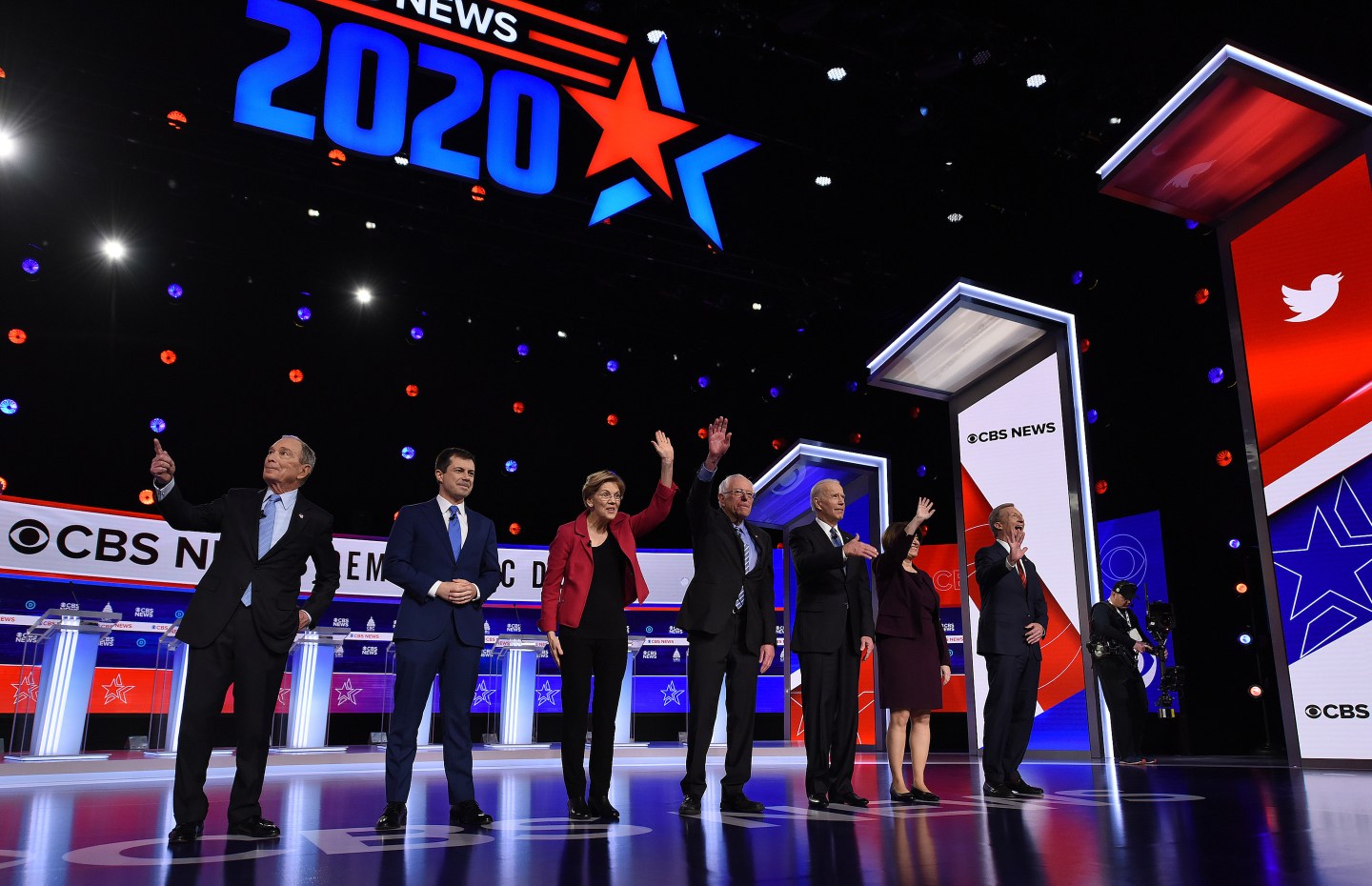 dem debates for raceahead