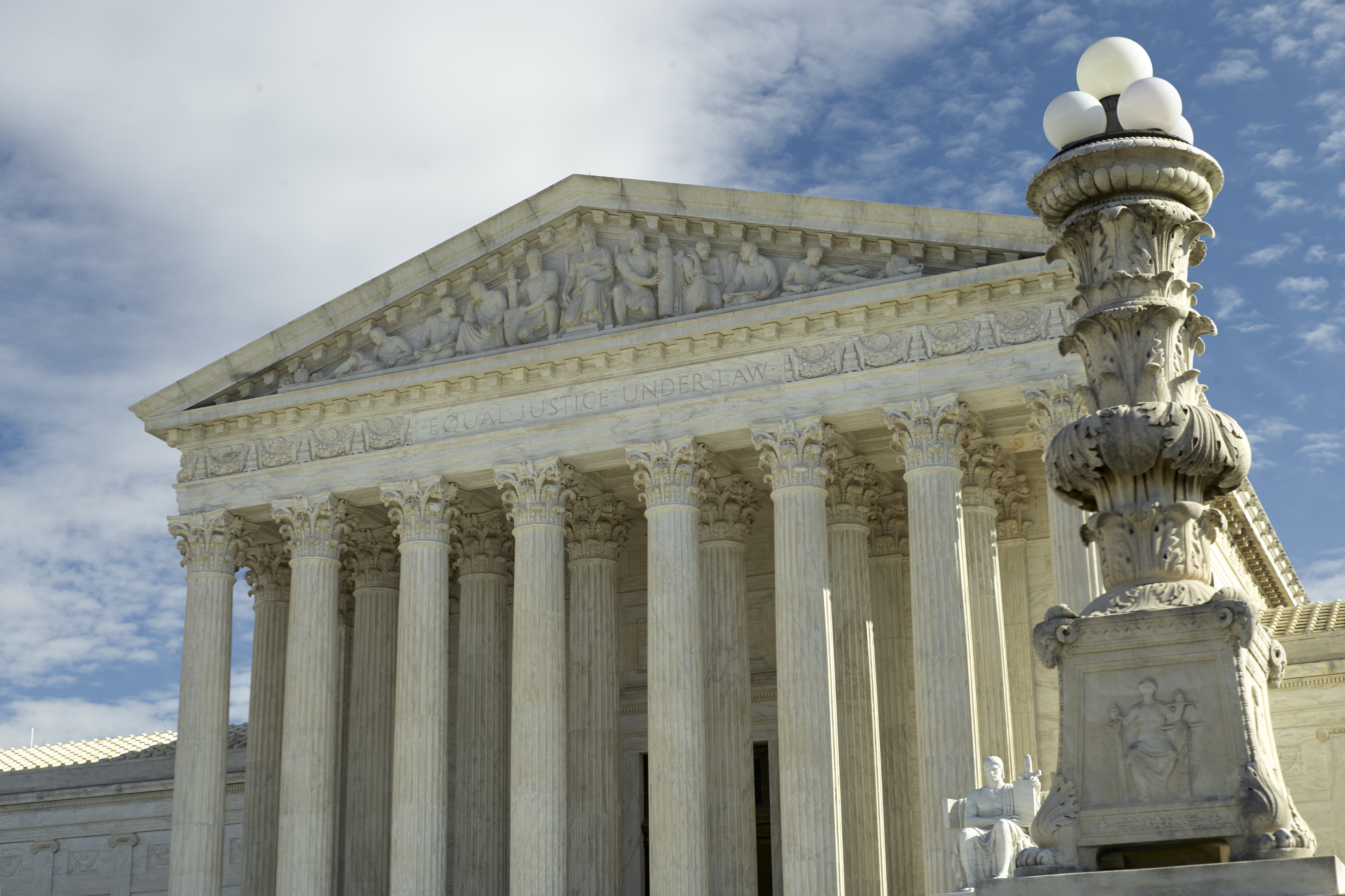 The Supreme Court in Washington, DC.