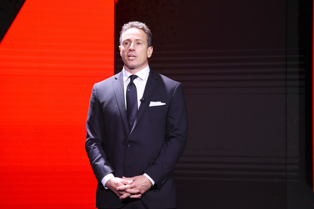 NEW YORK, NEW YORK - MAY 15: Chris Cuomo of CNN’s Cuomo Prime Time speaks onstage during the WarnerMedia Upfront 2019 show at The Theater at Madison Square Garden on May 15, 2019 in New York City. 602140 (Photo by Kevin Mazur/Getty Images for WarnerMedia)