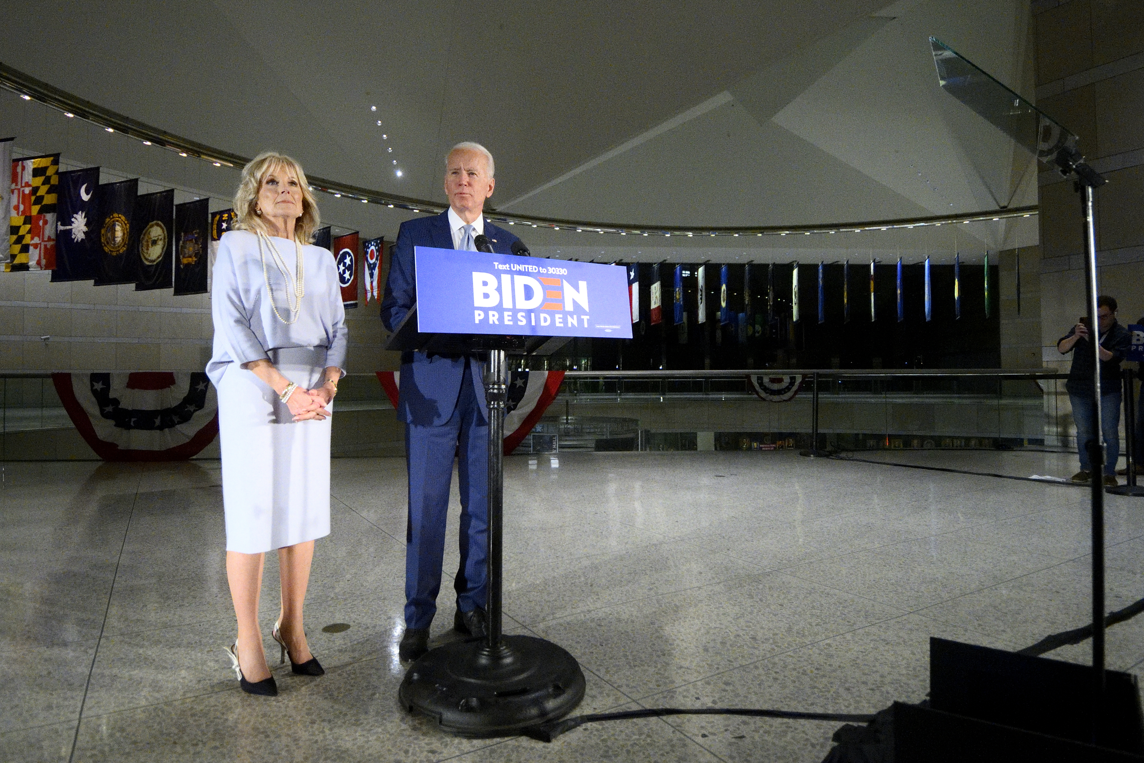 Vice President Joe Biden In Philadelphia