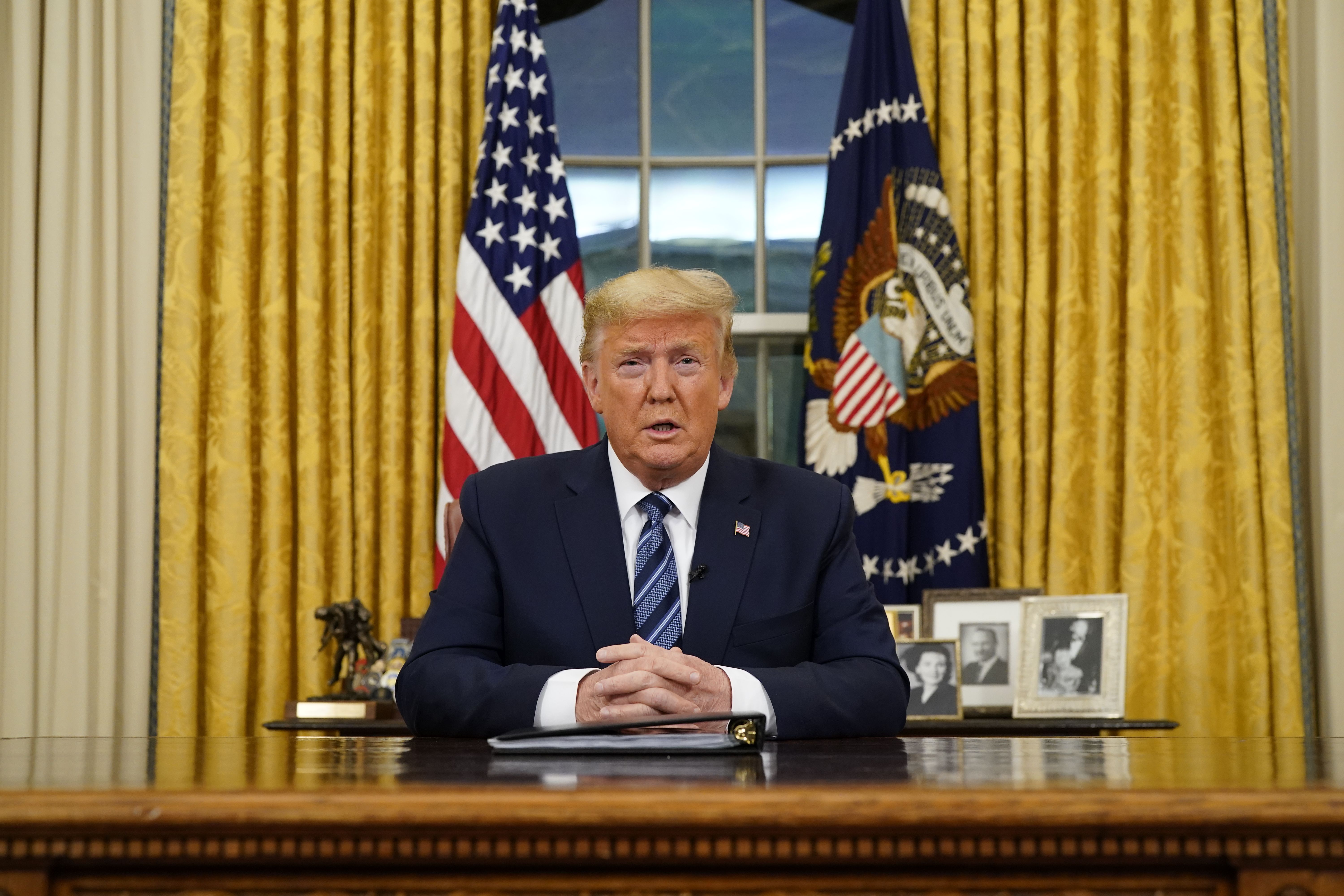 Trump coronavirus speech