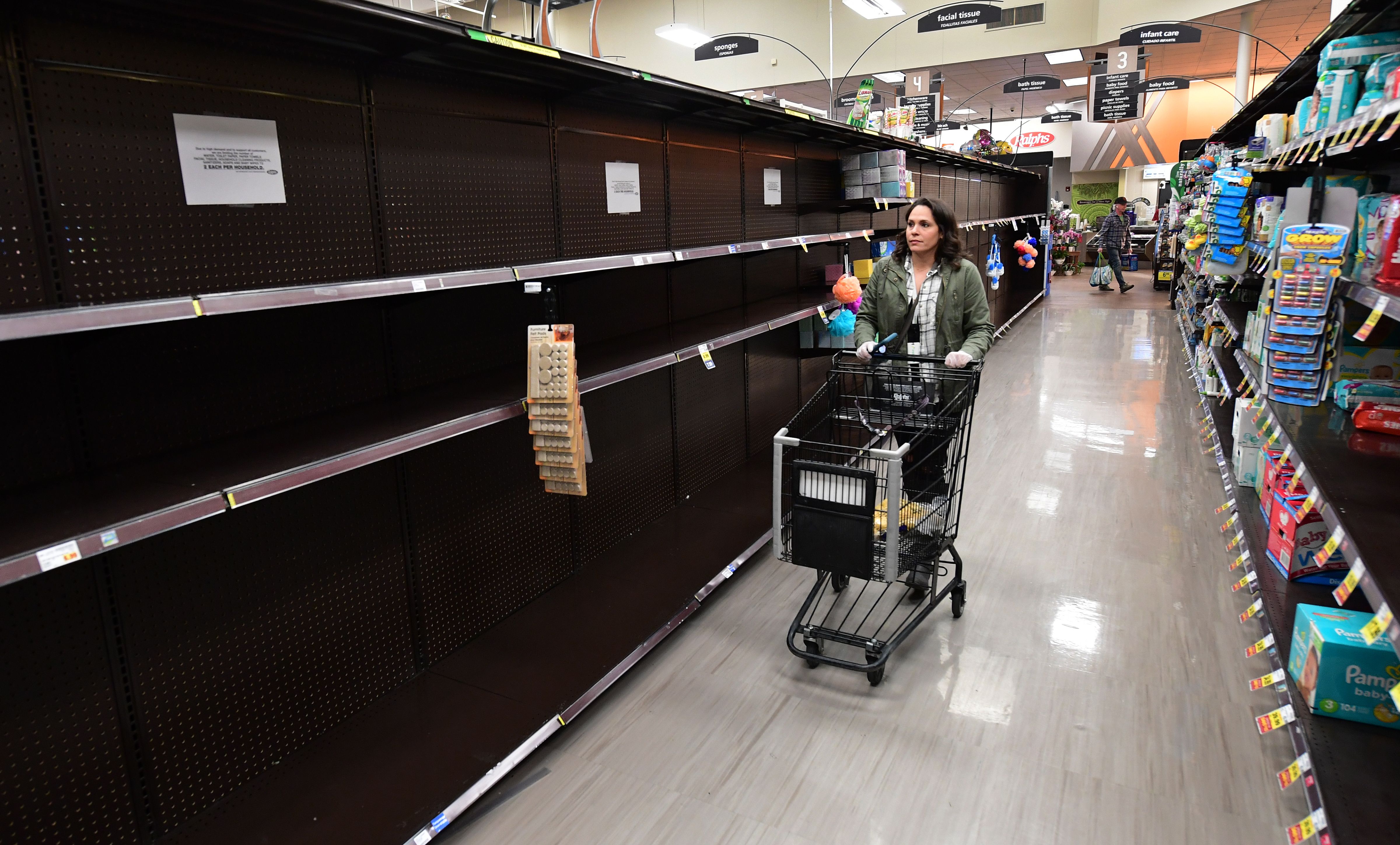 Instacart delivery workers say they want more protection from the company during the coronavirus outbreak. Frederic Brown—AFP/Getty Images