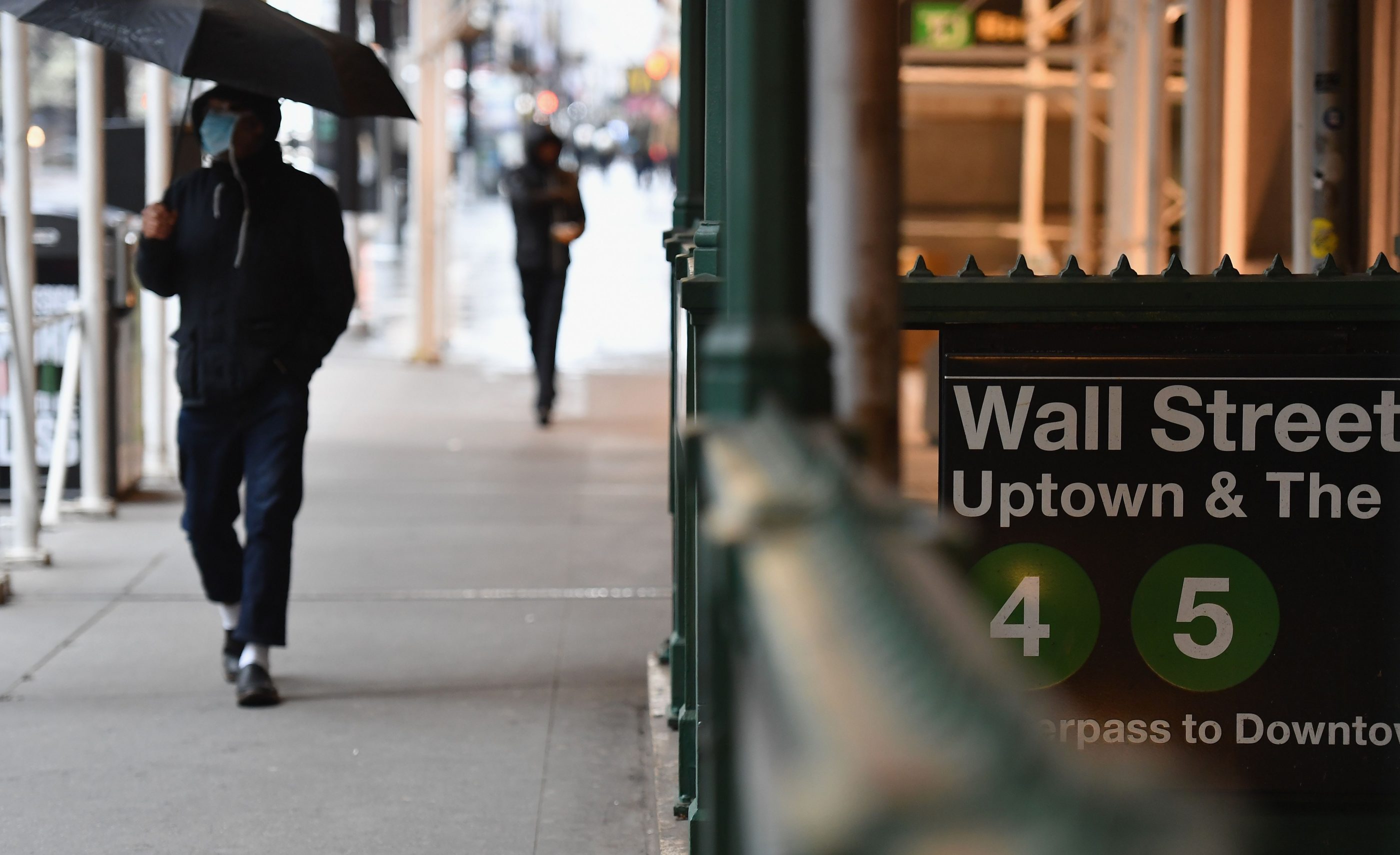 While Congress continues to wrangle over a massive coronavirus stimulus package, the Federal Reserve unveiled new emergency programs to boost the economy, including virtually unlimited bond buying. Angela Weiss—AFP/Getty Images